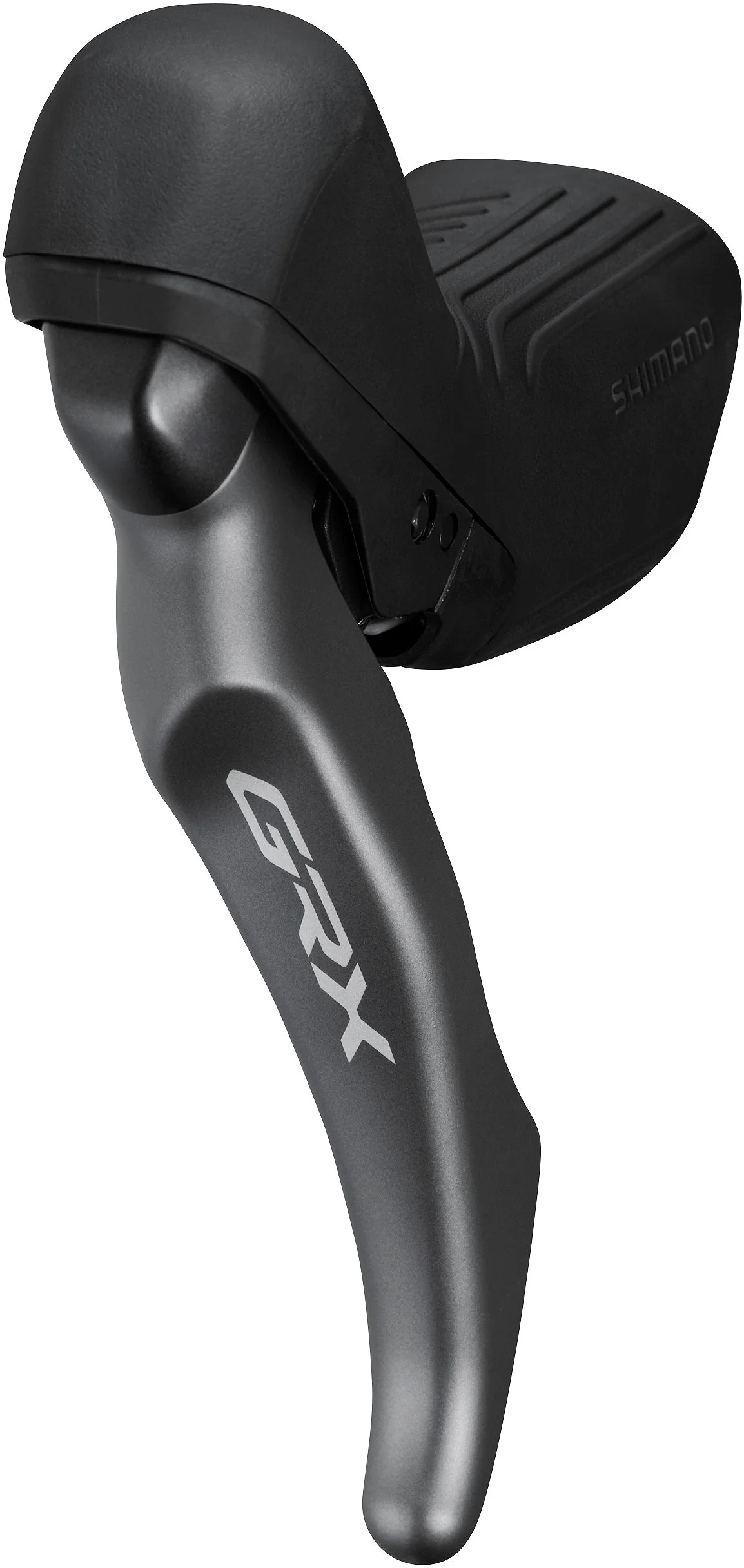Shimano GRX ST-RX820-LA/BR-RX820 Scheibenbremsset Vorne Flat Mount für Vario-Sattelstütze grau/schwarz - Image 2