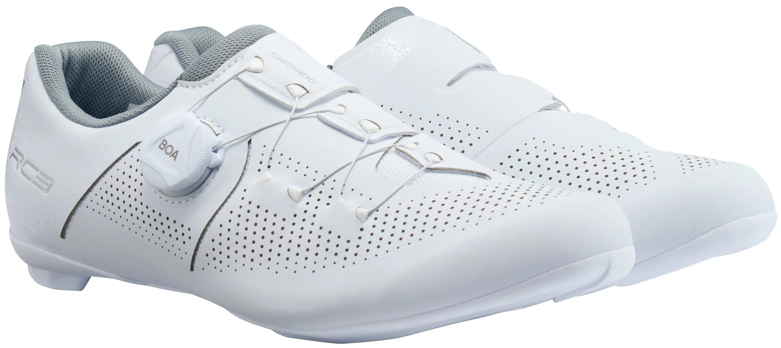 Shimano RC302 Rennrad-Schuhe Weit white - Image 5