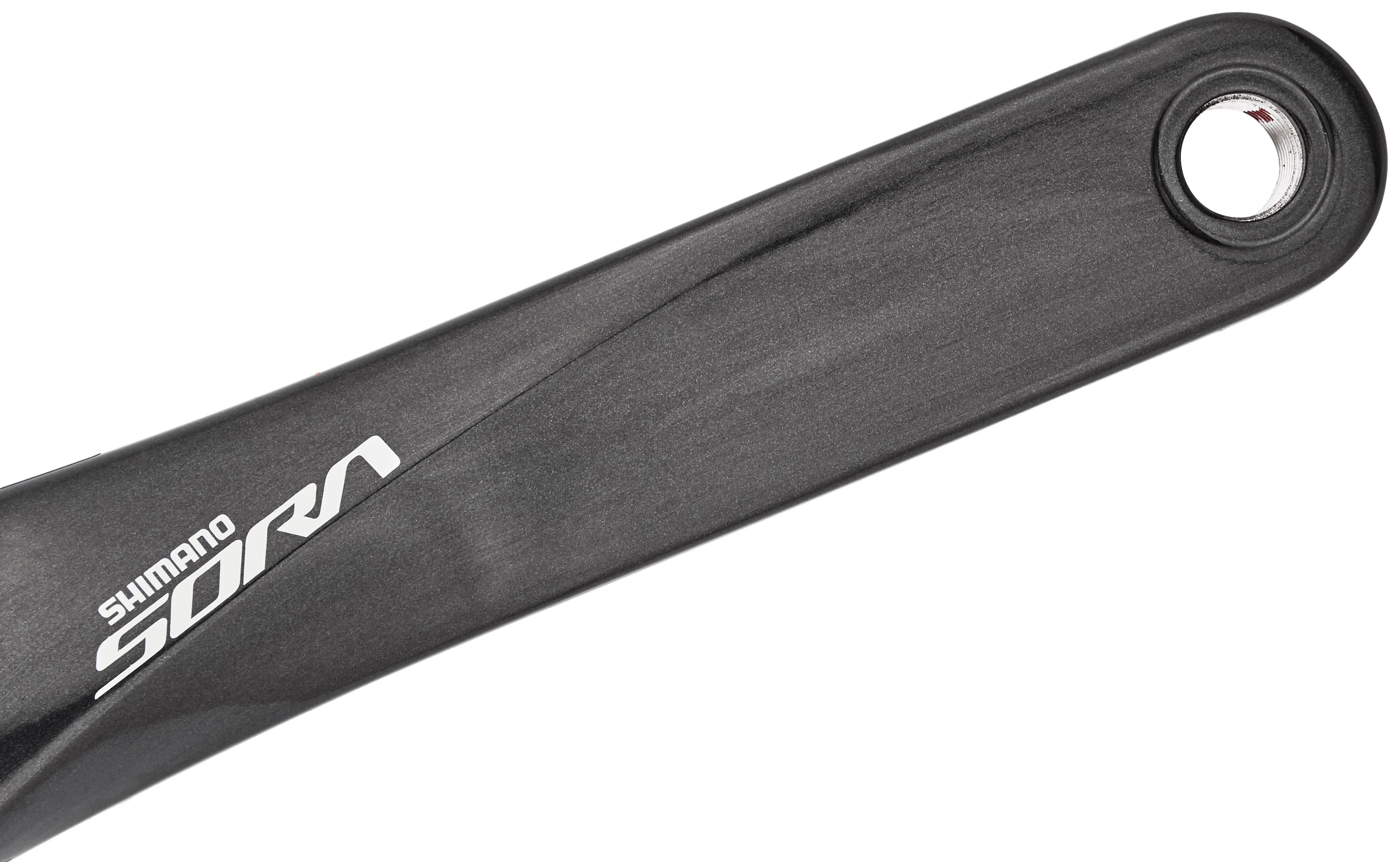 Shimano Sora FC-R3000 Kurbelgarnitur 2x9-fach 50-34 Zähne schwarz/grau - Image 3