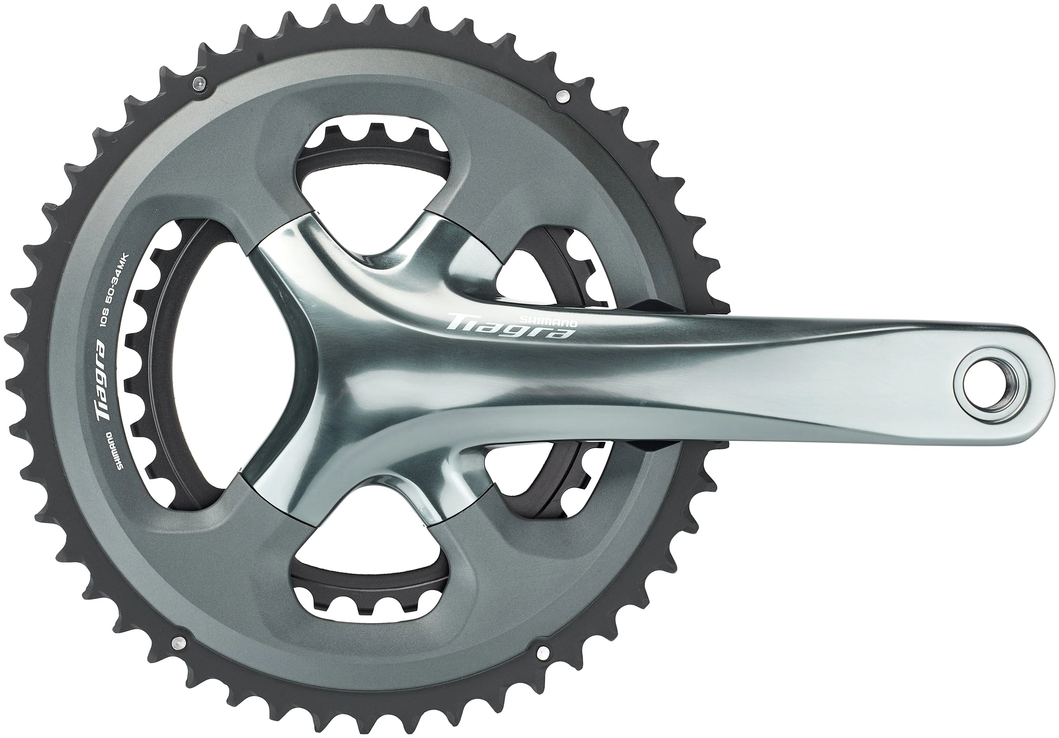 Shimano Tiagra FC-4700 Kurbelgarnitur 50x34 10-fach schwarz - Image 5