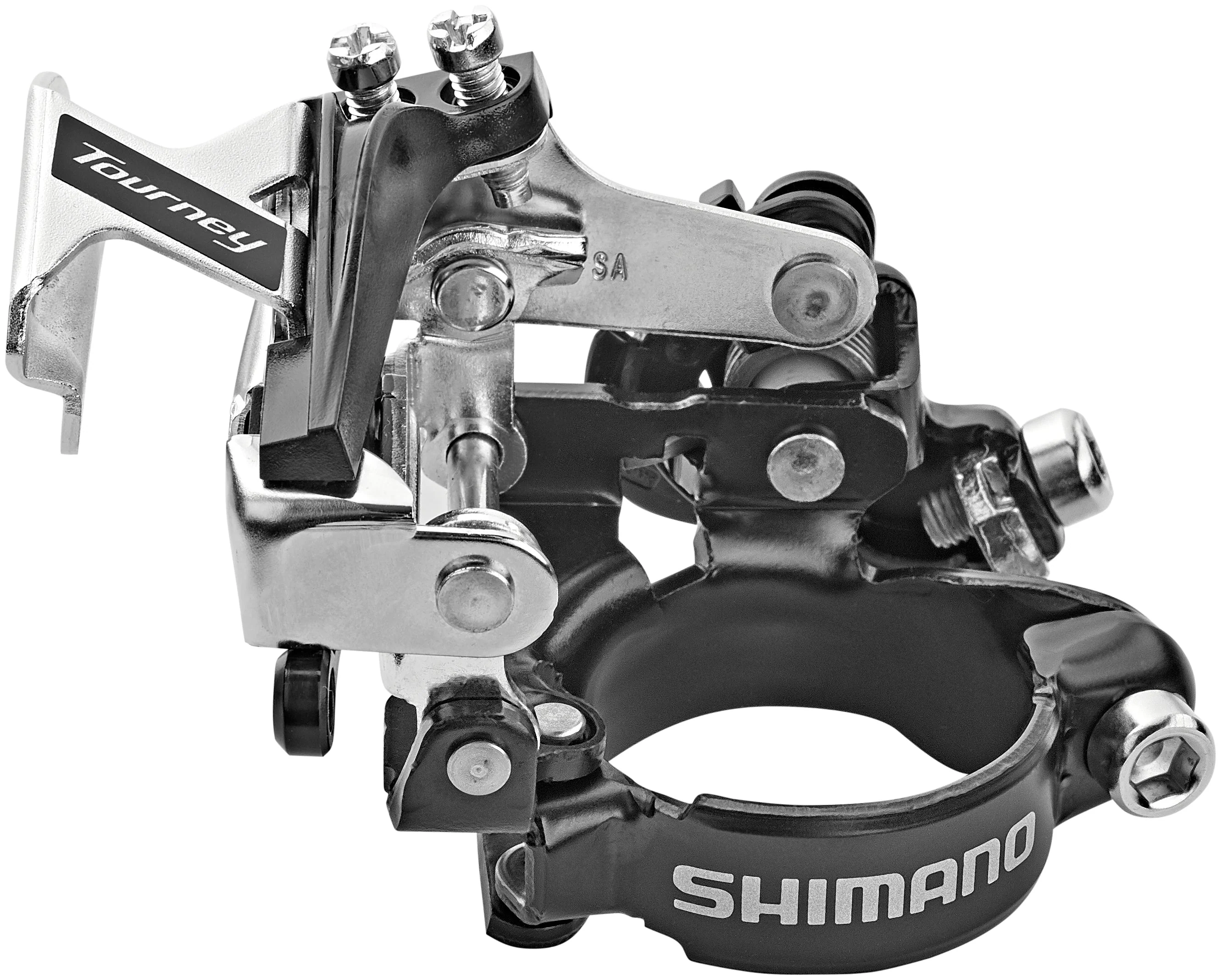 Shimano Tourney FD-TY700 Umwerfer Schelle Top Swing 63-66° 7/8-fach - Image 3