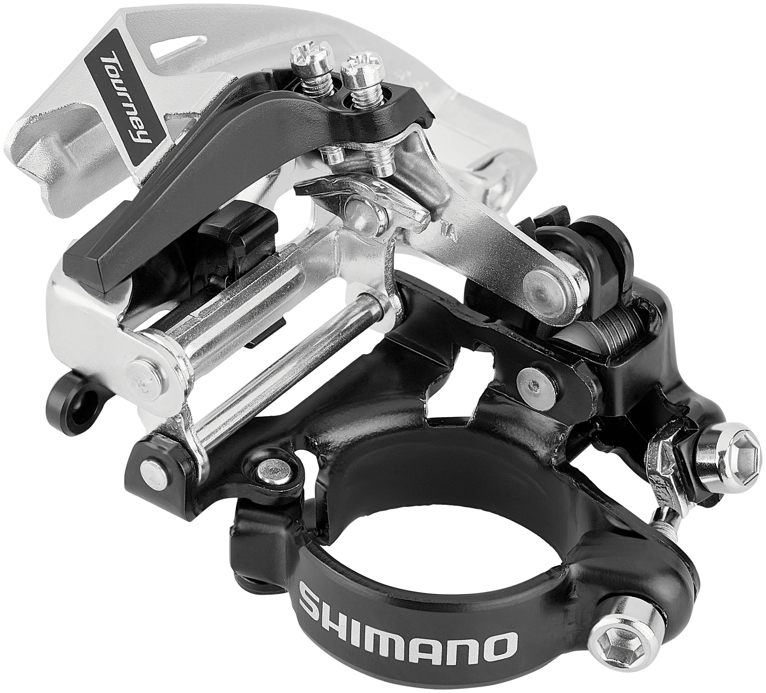 Shimano Tourney FD-TY700 Umwerfer Schelle Top Swing 66-69° 7/8-fach - Image 3