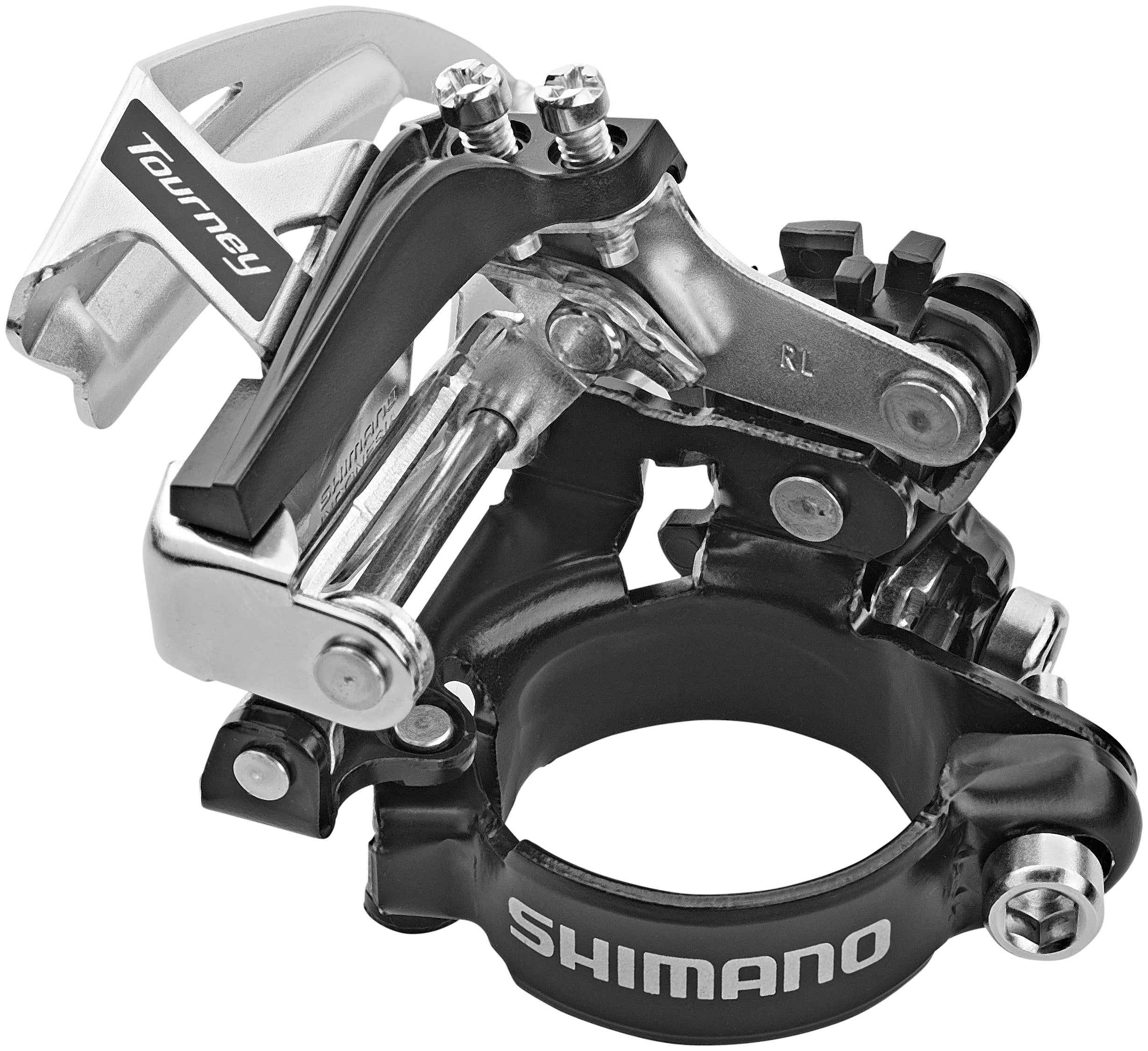 Shimano Tourney FD-TY710 Umwerfer Schelle Top Swing 63-66° 7/8-fach - Image 3