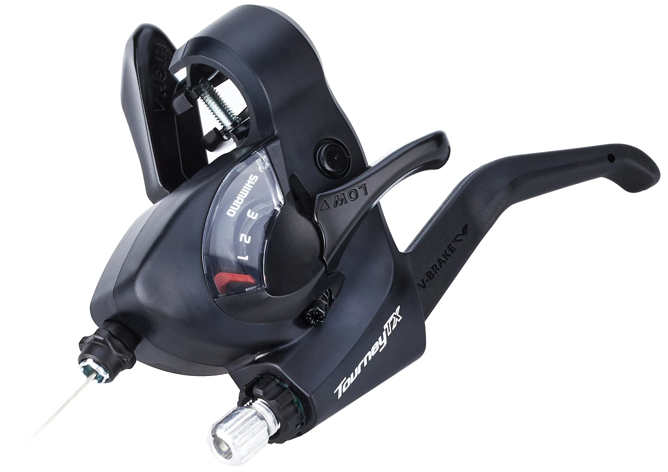 Shimano Tourney TX ST-TX800 Schalt-/Bremshebel 3-fach links schwarz - Image 2