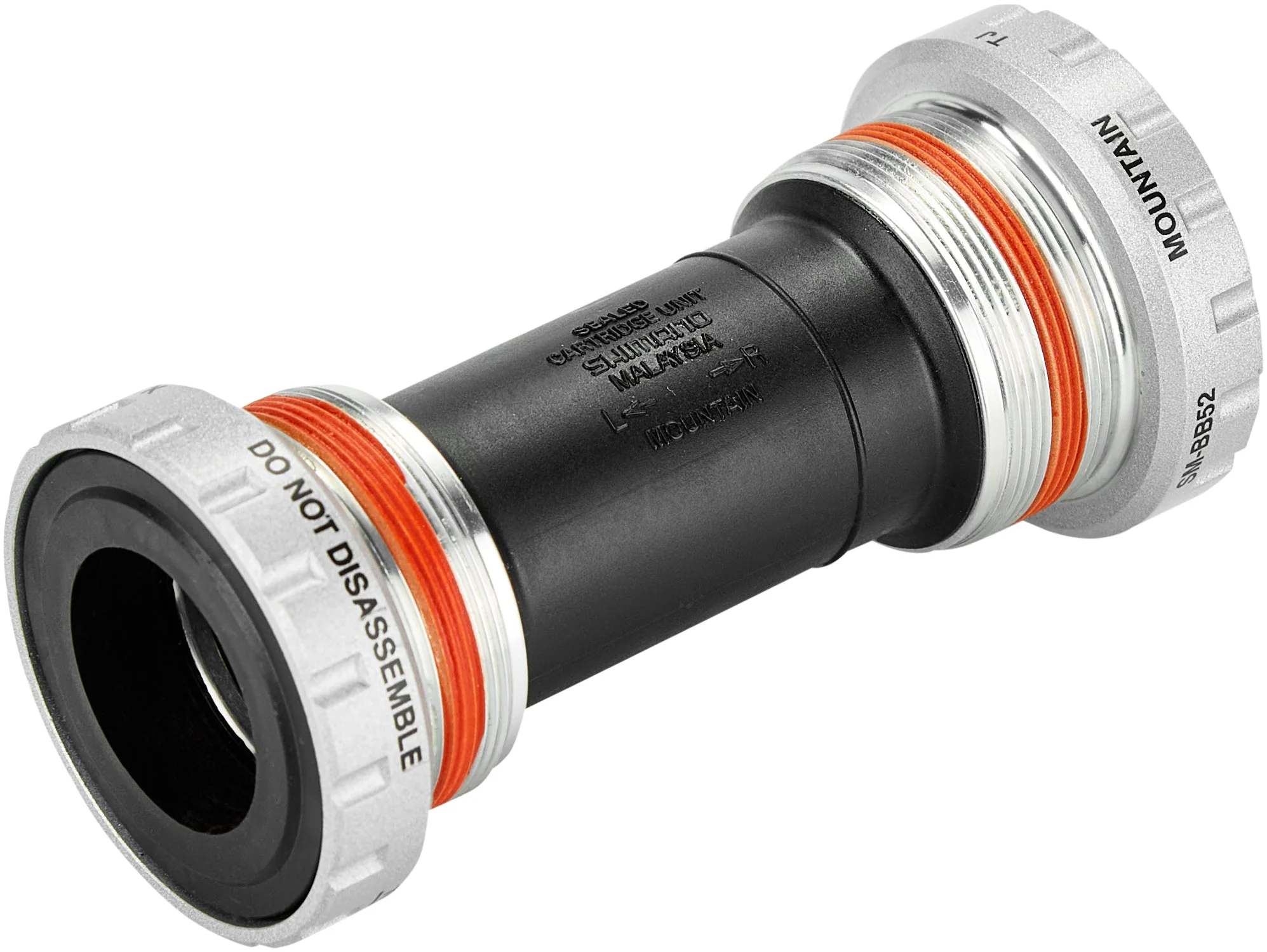 Shimano Trekking FC-T551 Kurbelgarnitur 3x10 44/32/24 Zähne inklusive SM-BB52 schwarz - Image 6