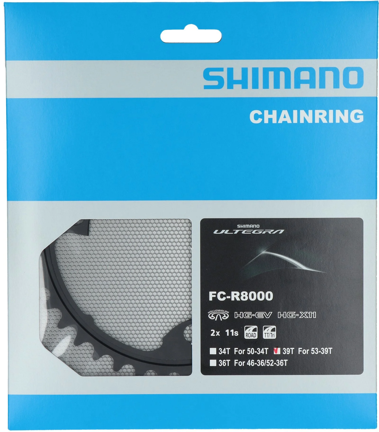 Shimano Ultegra FC-R8000 Kettenblatt 11-fach MW schwarz - Image 2