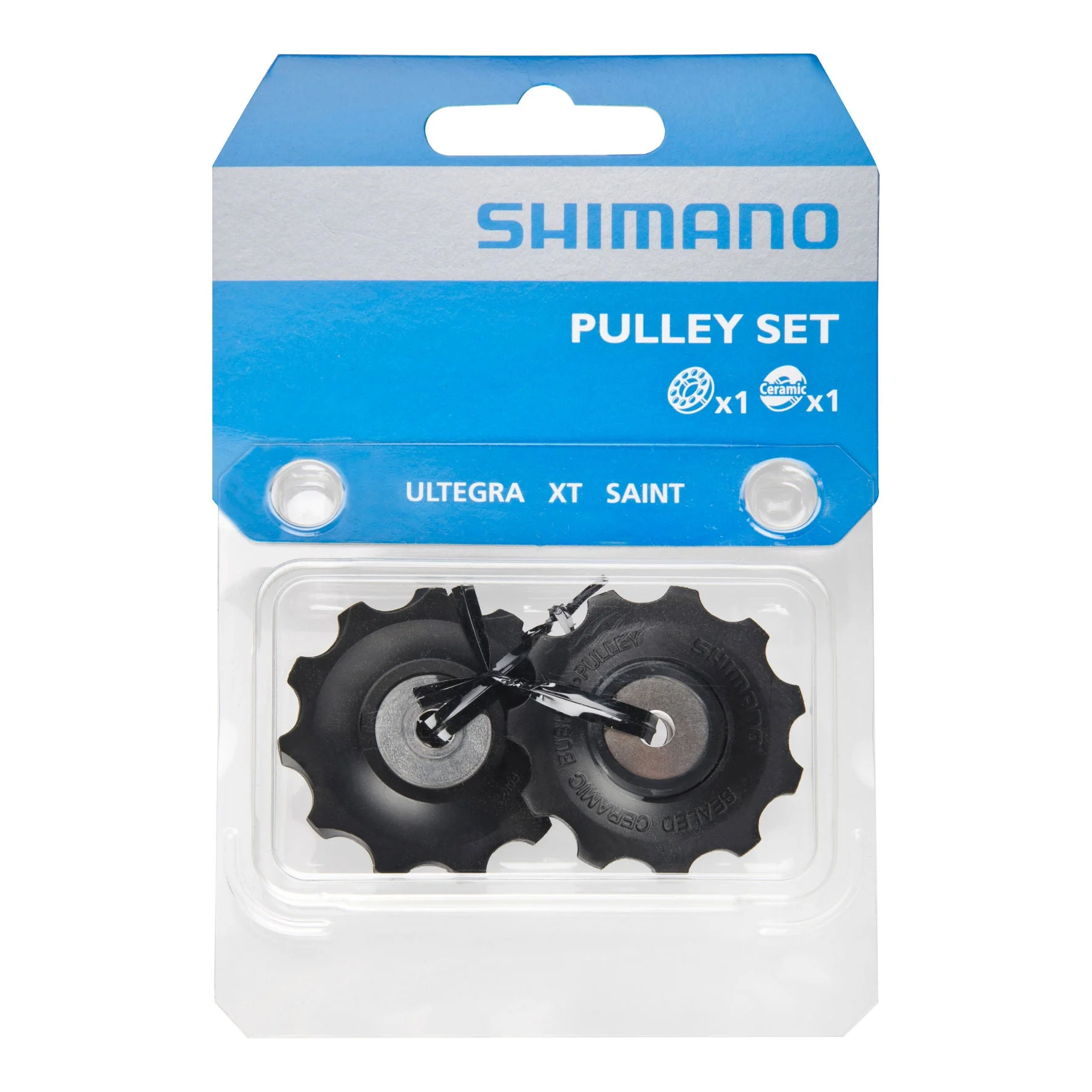 Shimano Ultegra / XT / Saint Schaltungsrollen 9-/10-fach schwarz - Image 2