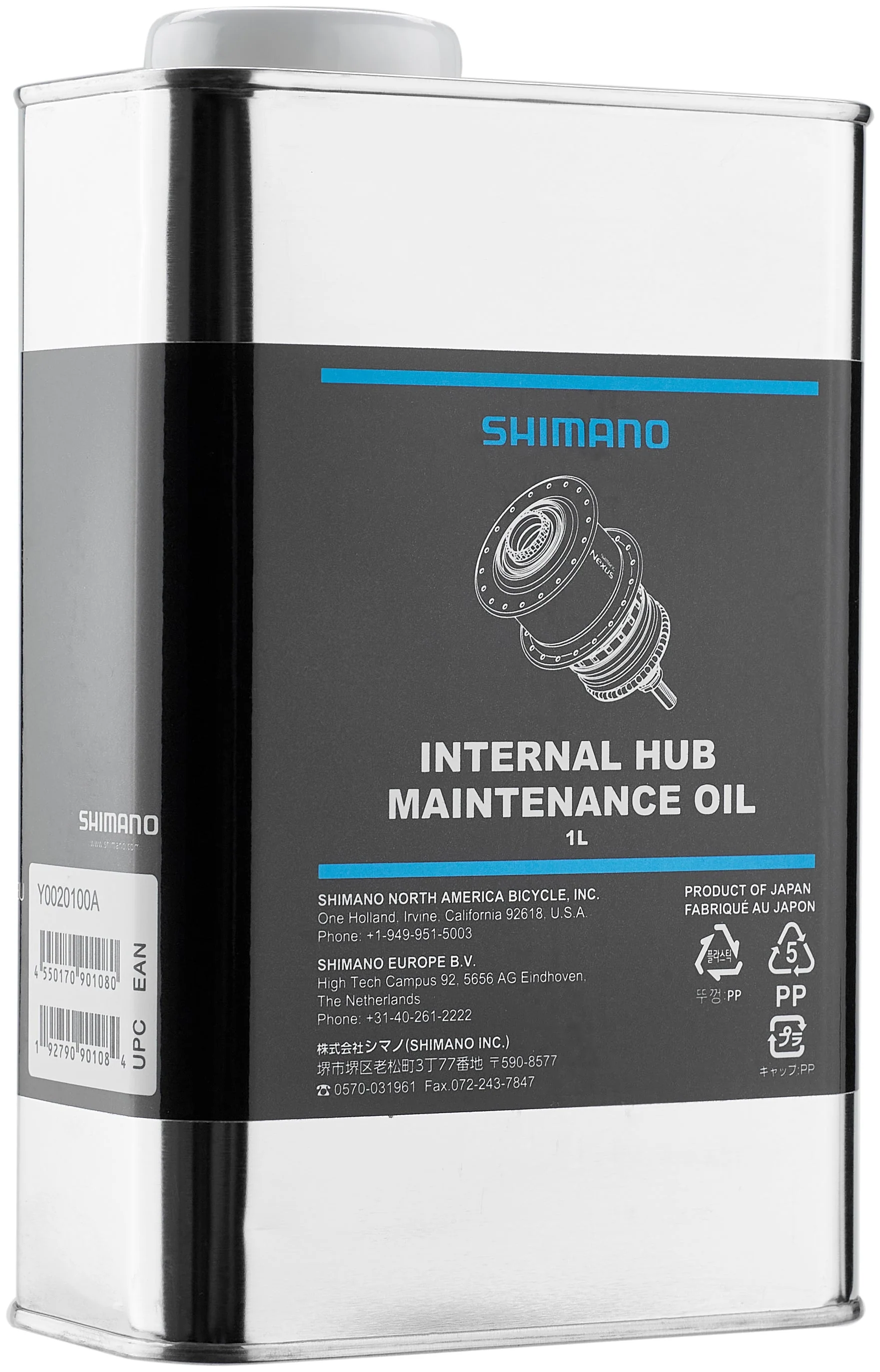Shimano Wartungsöl für Getriebenabe 1l