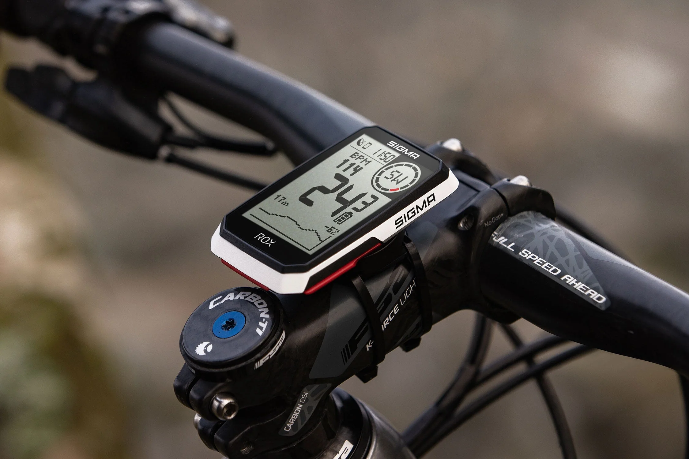 Sigma ROX 4.0 Fahrradcomputer Set inkl. Vorbauhalterung + Pulsgurt weiß - Image 7