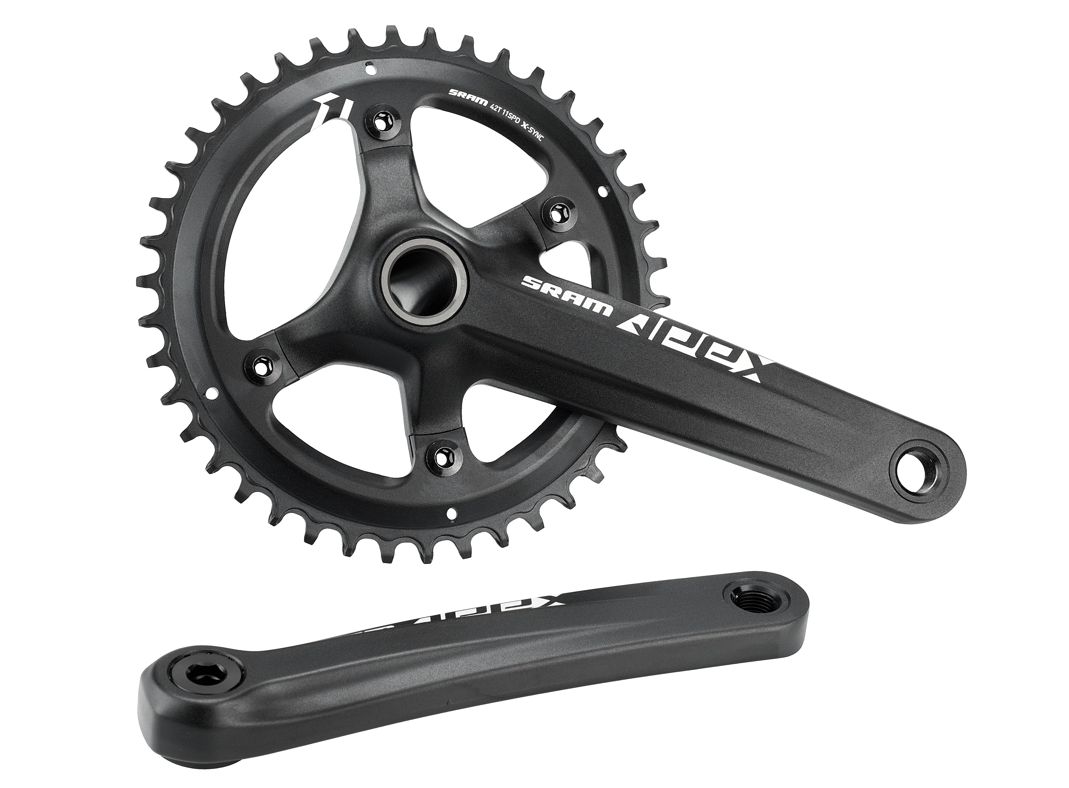 SRAM Apex 1 Kurbelgarnitur 42 Zähne 11-fach schwarz - Image 4