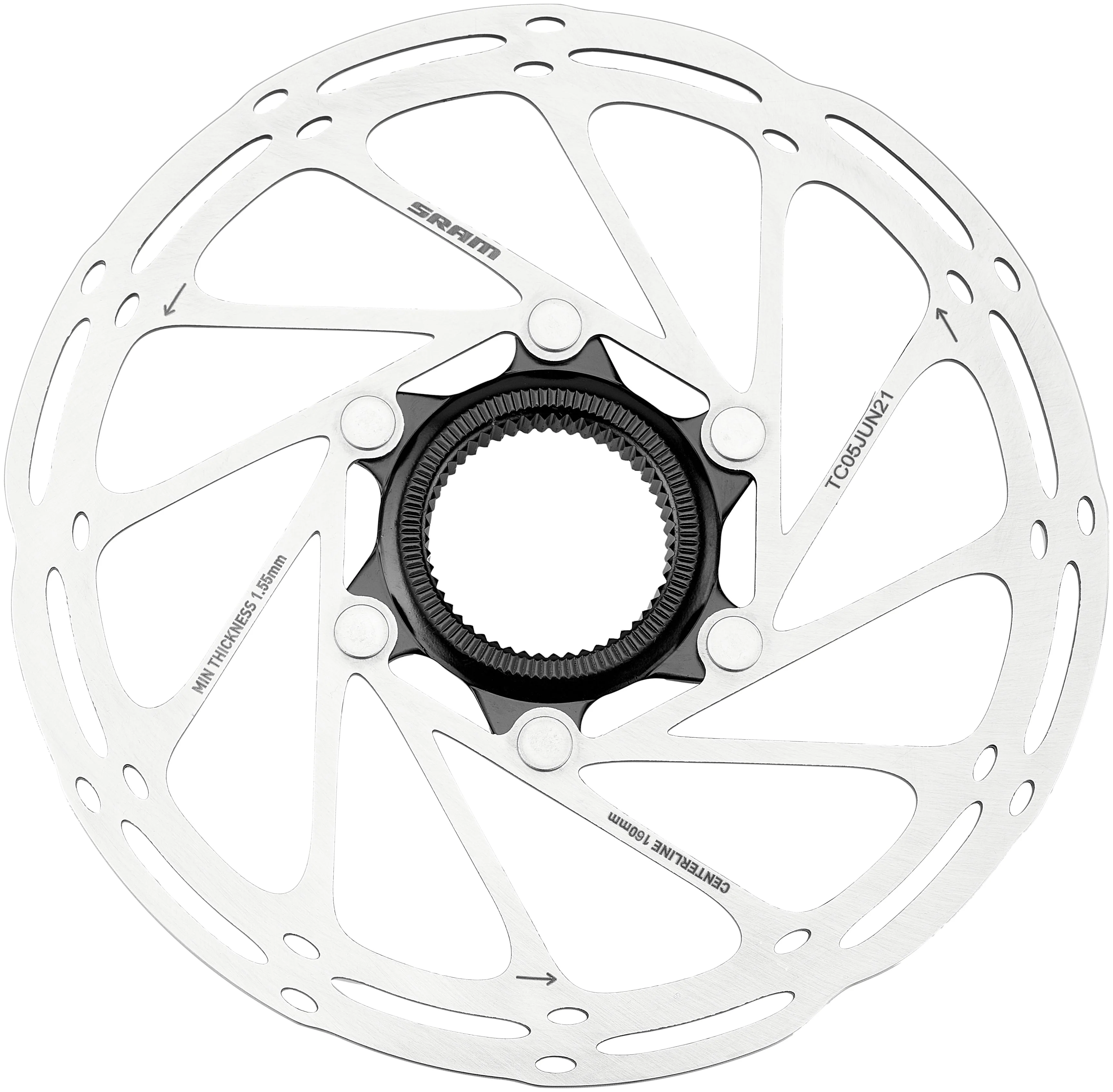 SRAM Centerline Bremsscheibe Centerlock Rounded - Image 2