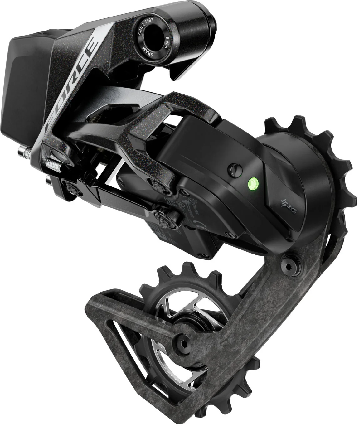 SRAM  Force AXS E1 Schaltwerk Anlöt ohne Batterie 12-fach, max 36T schwarz/bunt