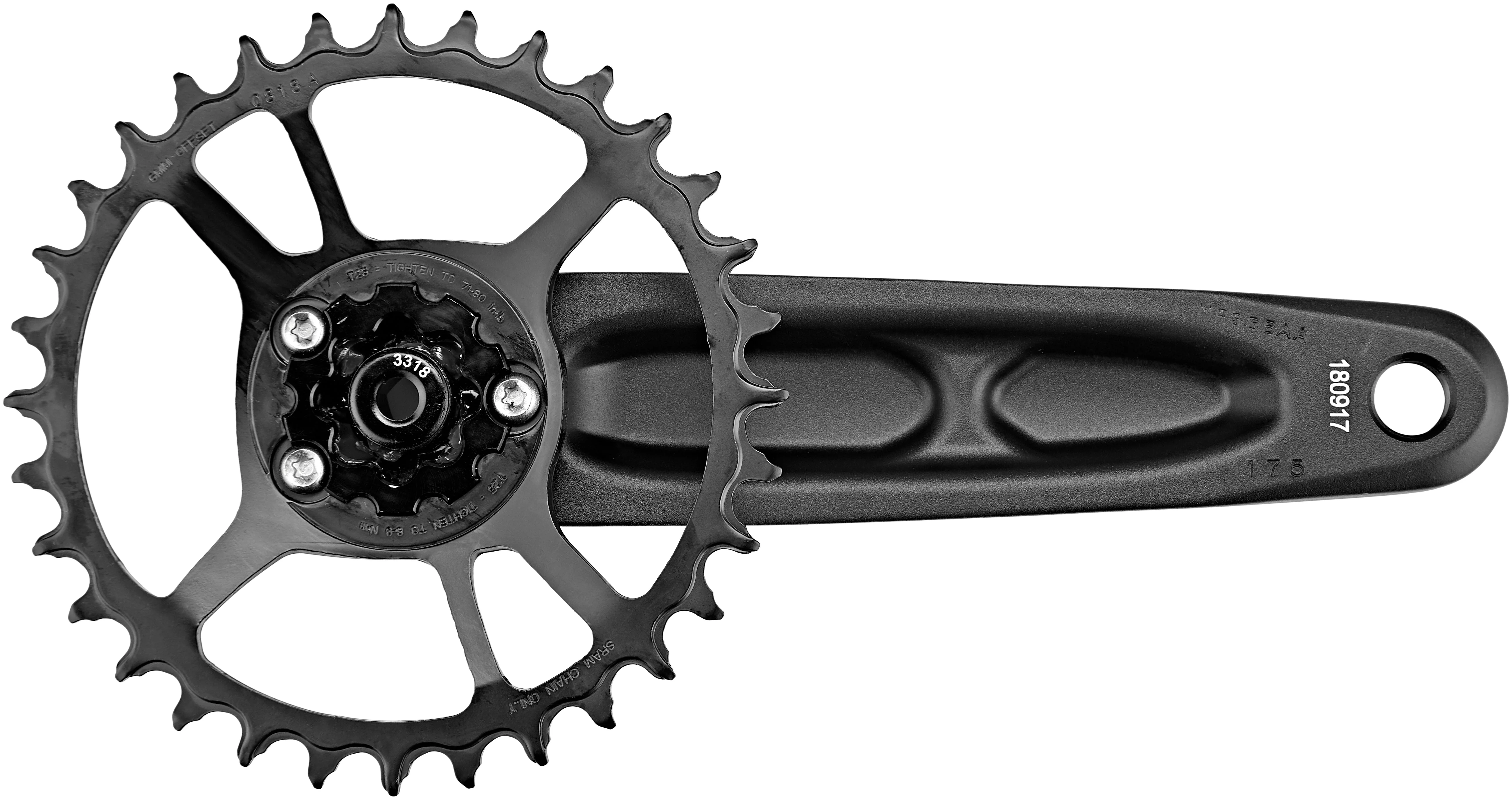 SRAM NX Eagle Boost 148 DUB Kurbel DM X-SYNC 32 Zähne 12-fach schwarz - Image 2