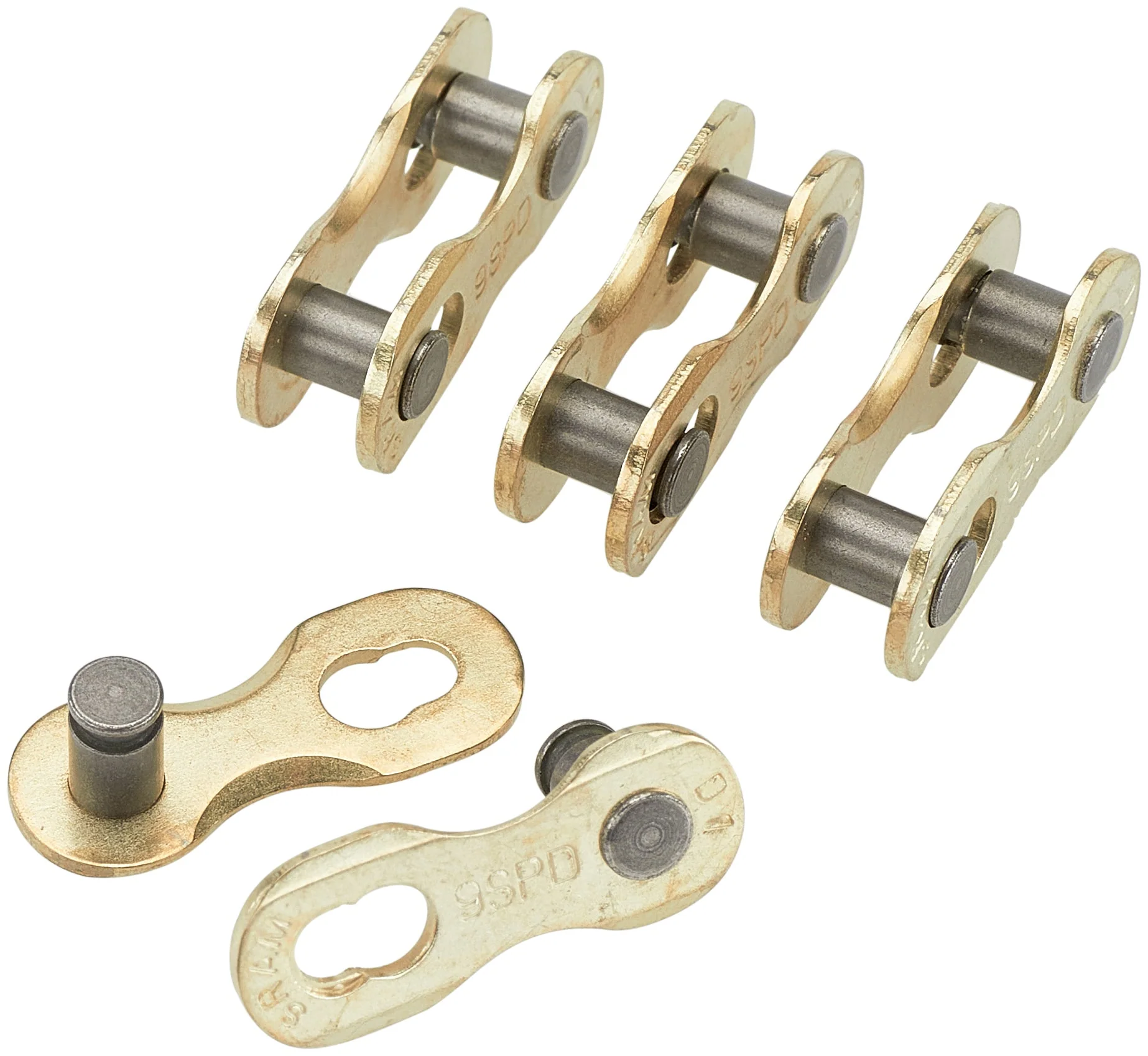 SRAM Power Link Chain Connector Kettenverschluss 9-fach 4 Stück gold - Image 2