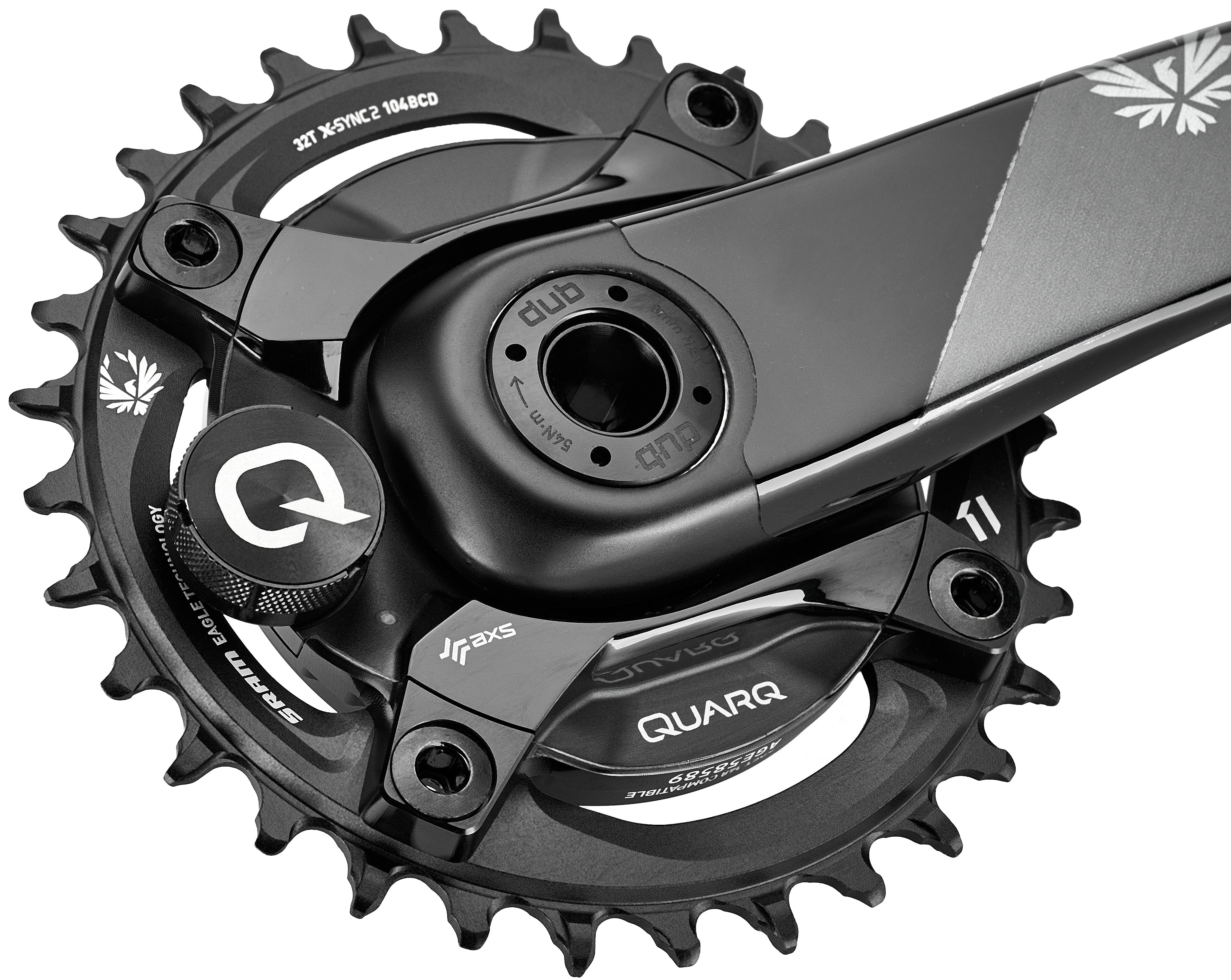 SRAM Quarq XX1 Eagle Powermeter Kurbelgarnitur 12-fach 32Z DUB Boost - Image 4