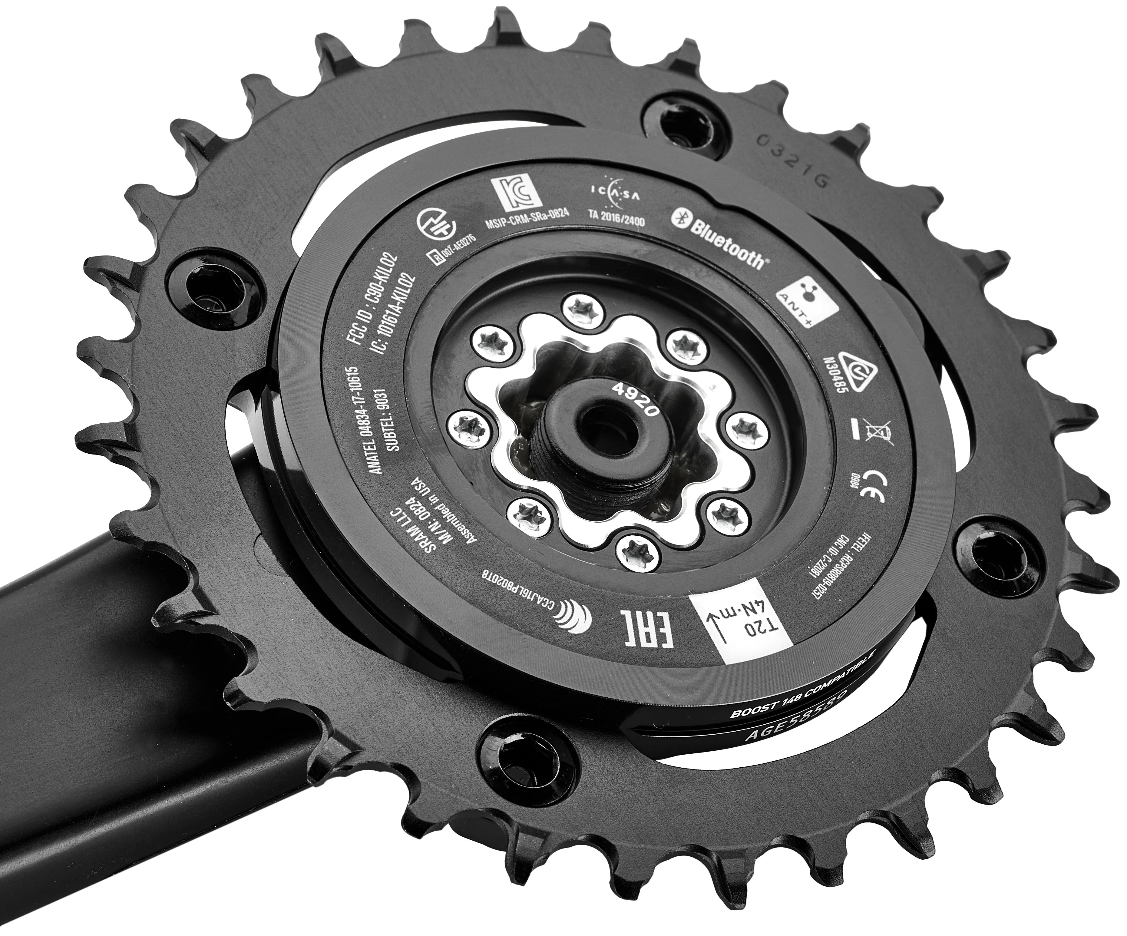 SRAM Quarq XX1 Eagle Powermeter Kurbelgarnitur 12-fach 32Z DUB Boost - Image 5