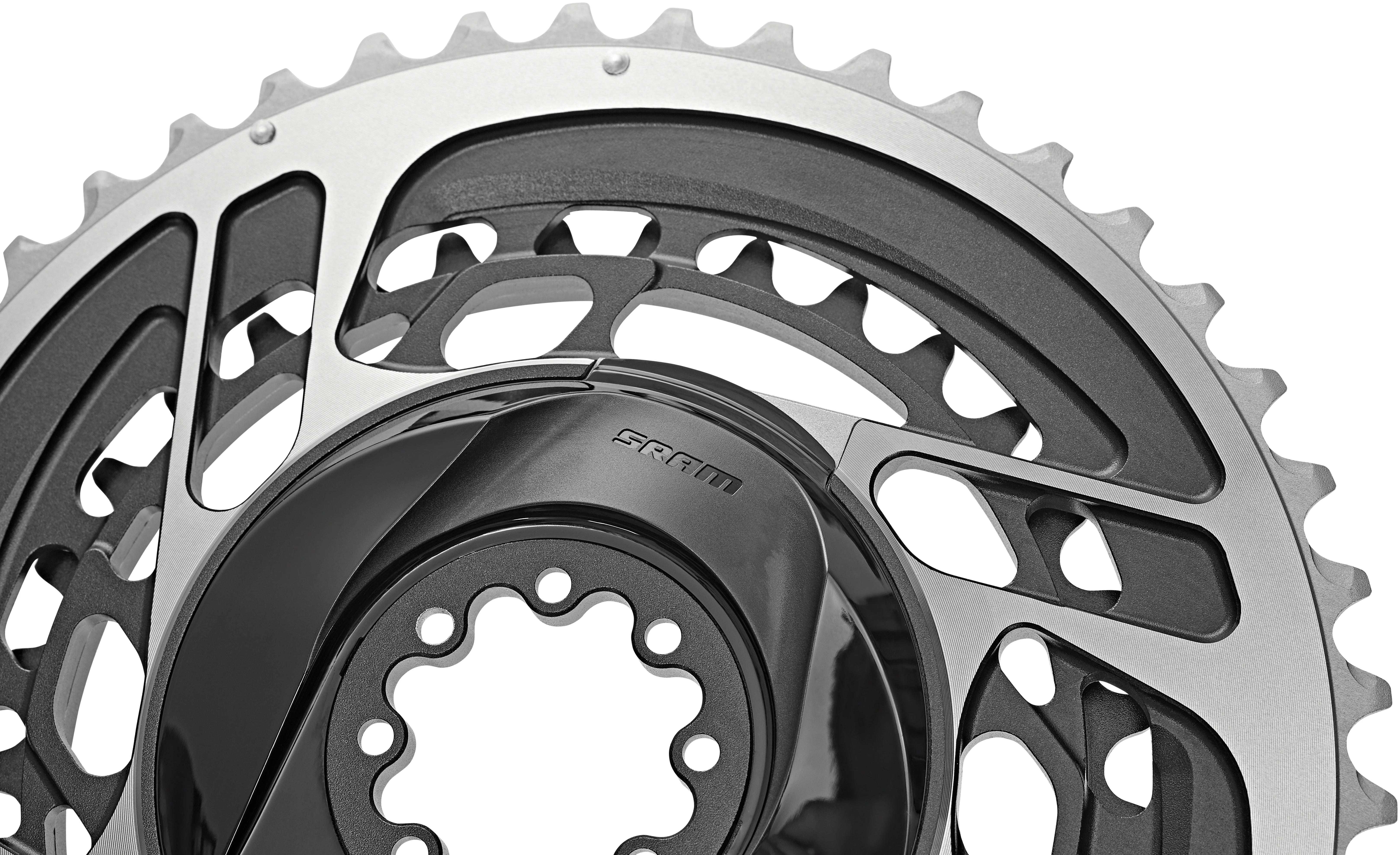 SRAM RED Road Kettenblatt Direct Mount 2x12-fach schwarz/silber - Image 3