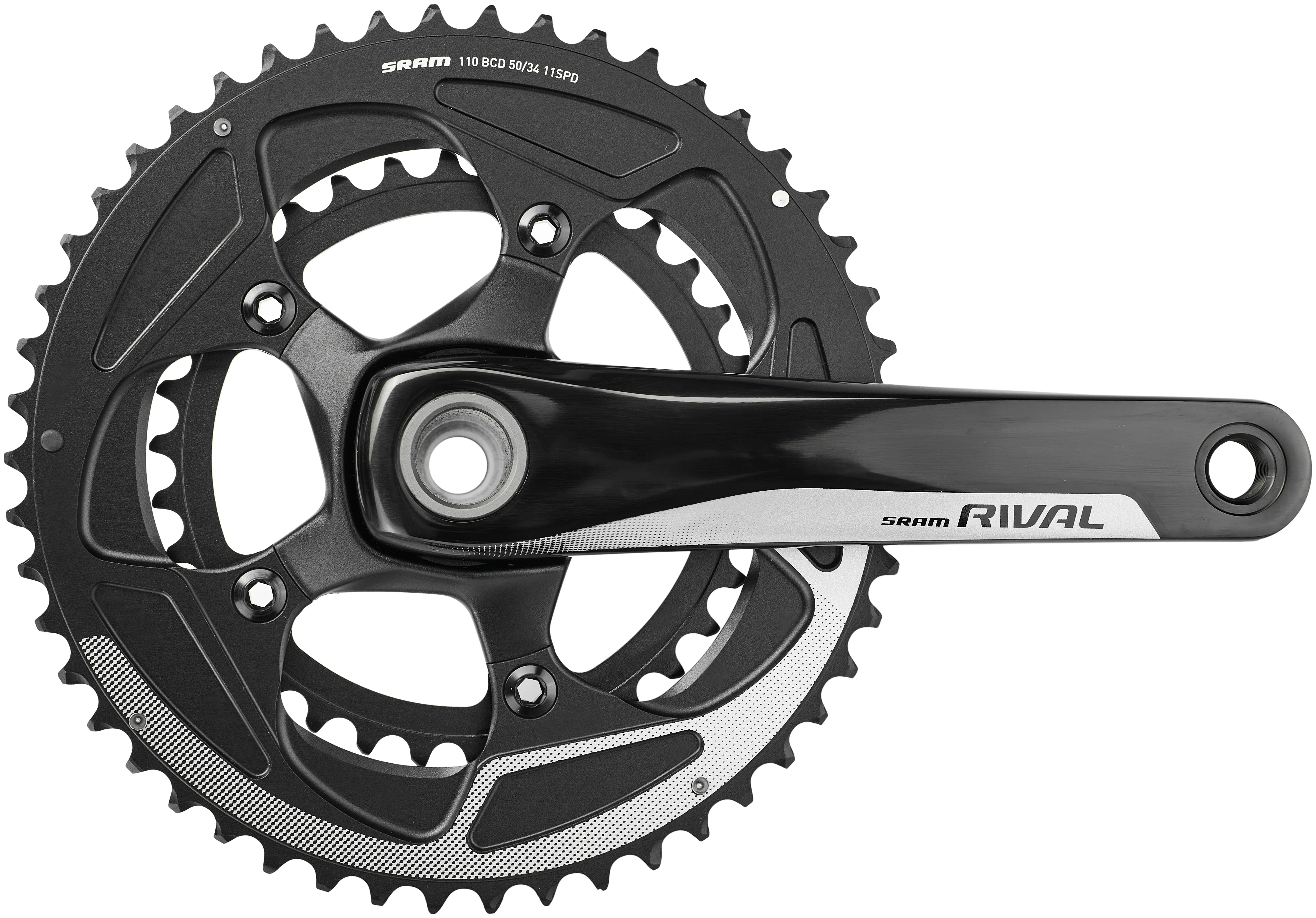 SRAM Rival 22 Kurbelgarnitur 50/34 GXP 11-fach schwarz - Image 5