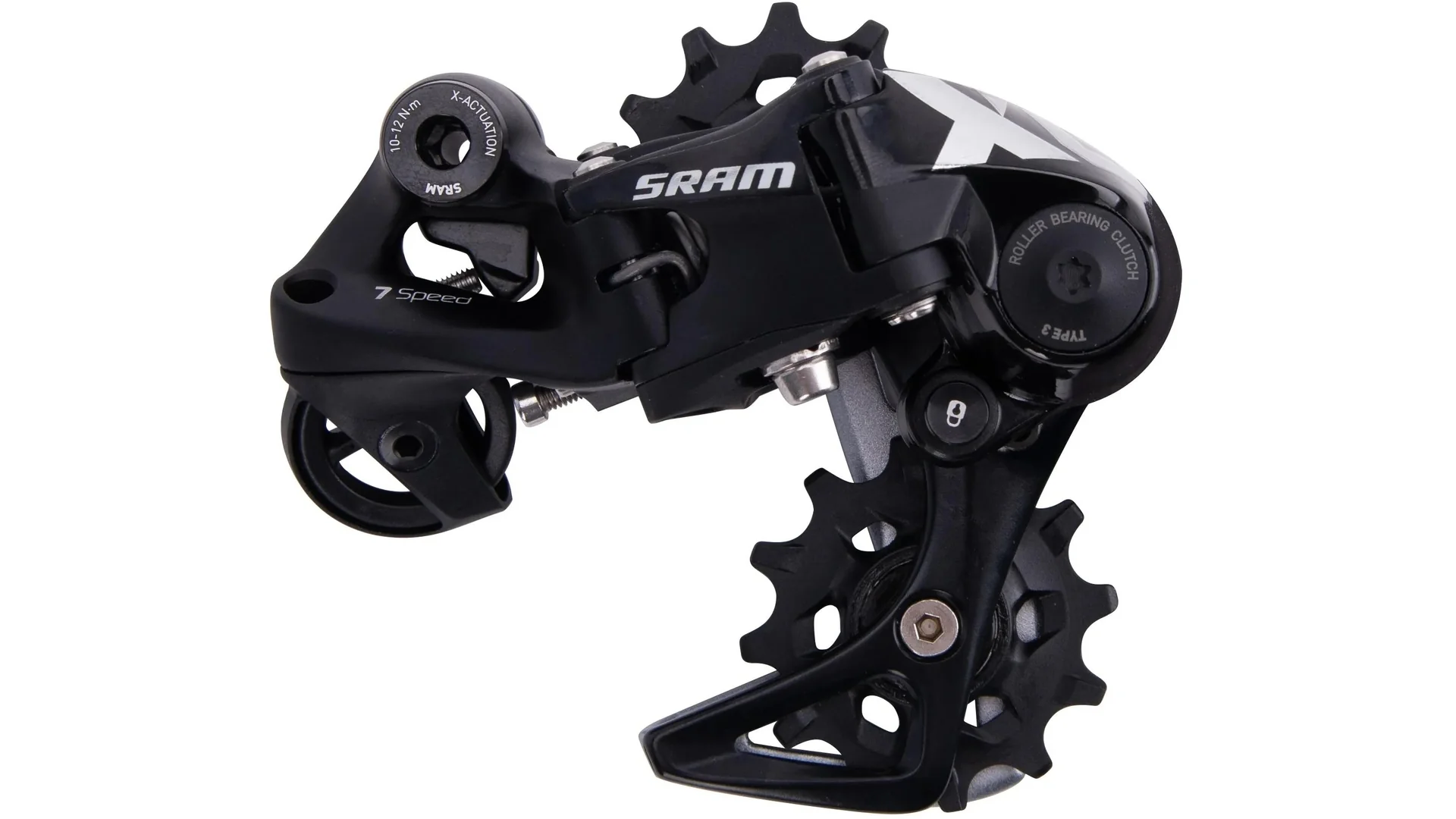 SRAM X01 DH Schaltwerk 7-fach Kurzer Käfig schwarz