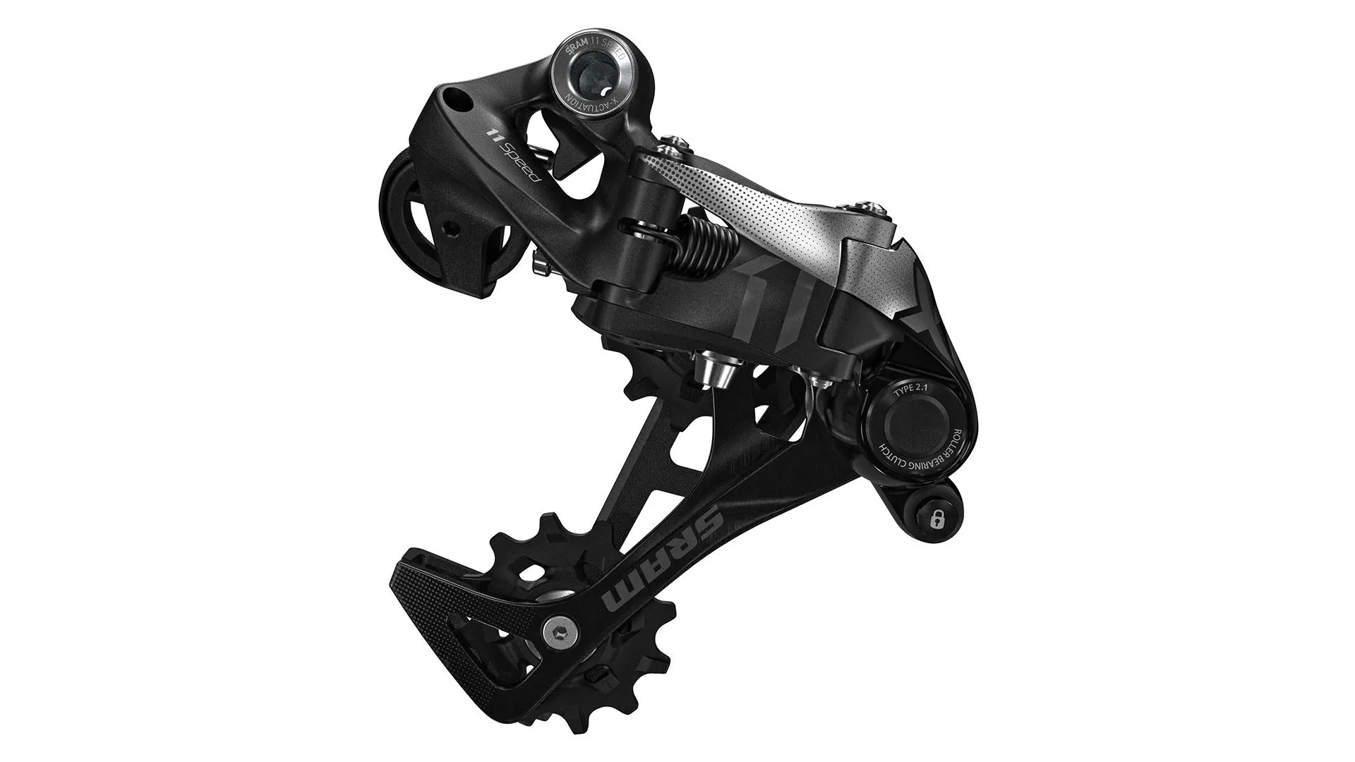 SRAM X01 Type 2.1 Schaltwerk 11-fach langer Käfig schwarz