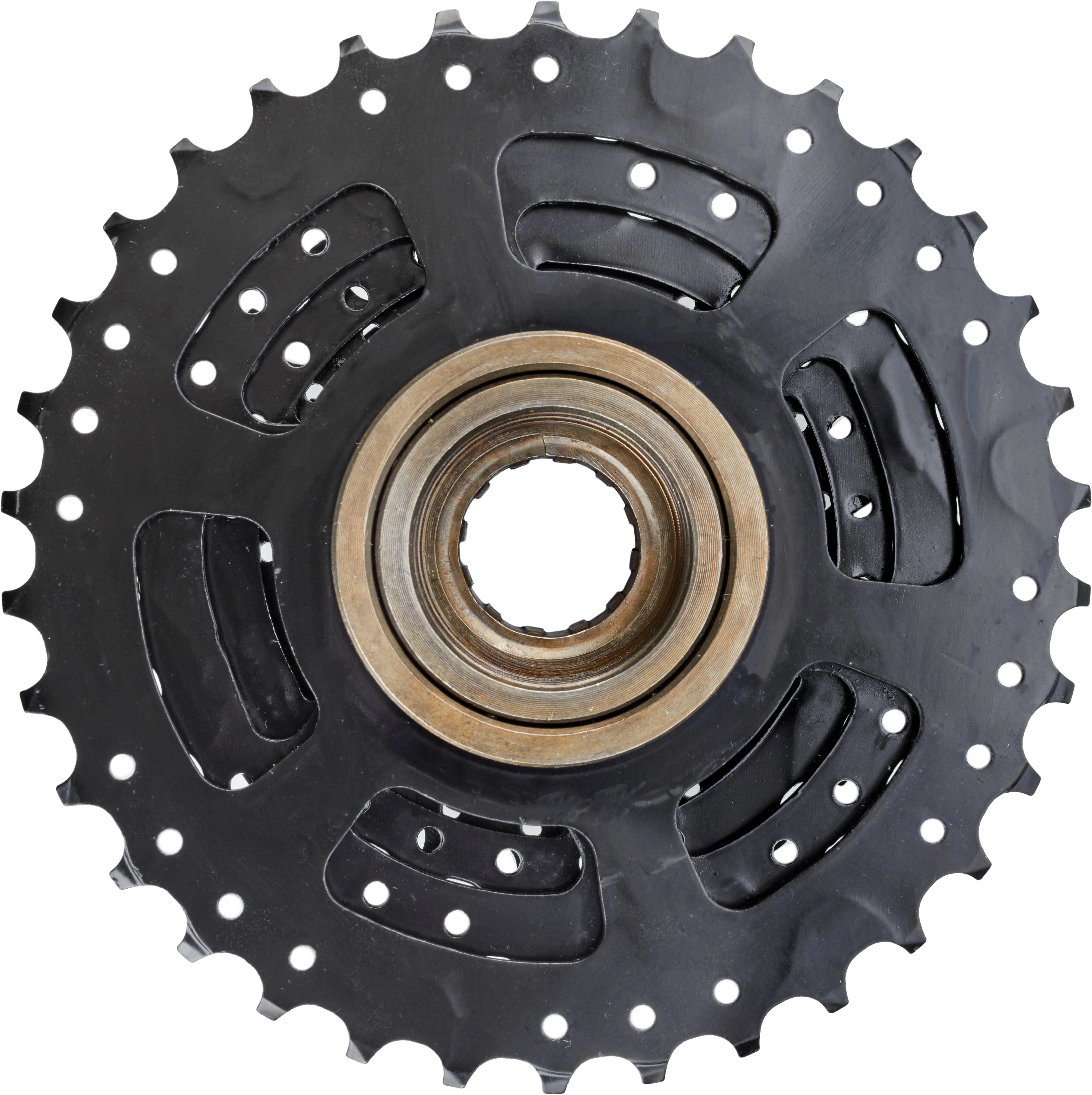 SunRace MFM300 Schraubkranz 7-fach silber - Image 2