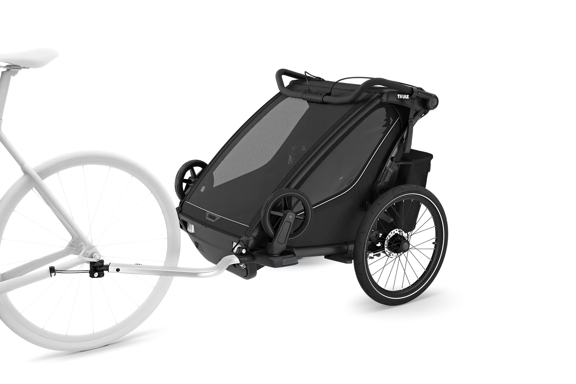 Thule Chariot Sport 2 Double Kinderanhänger  schwarz - Image 5