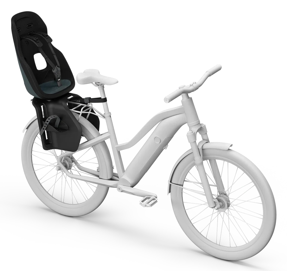 Thule Yepp Nexxt 2 Maxi Kindersitz Gepäckträger-Montage dark Slate - Image 4