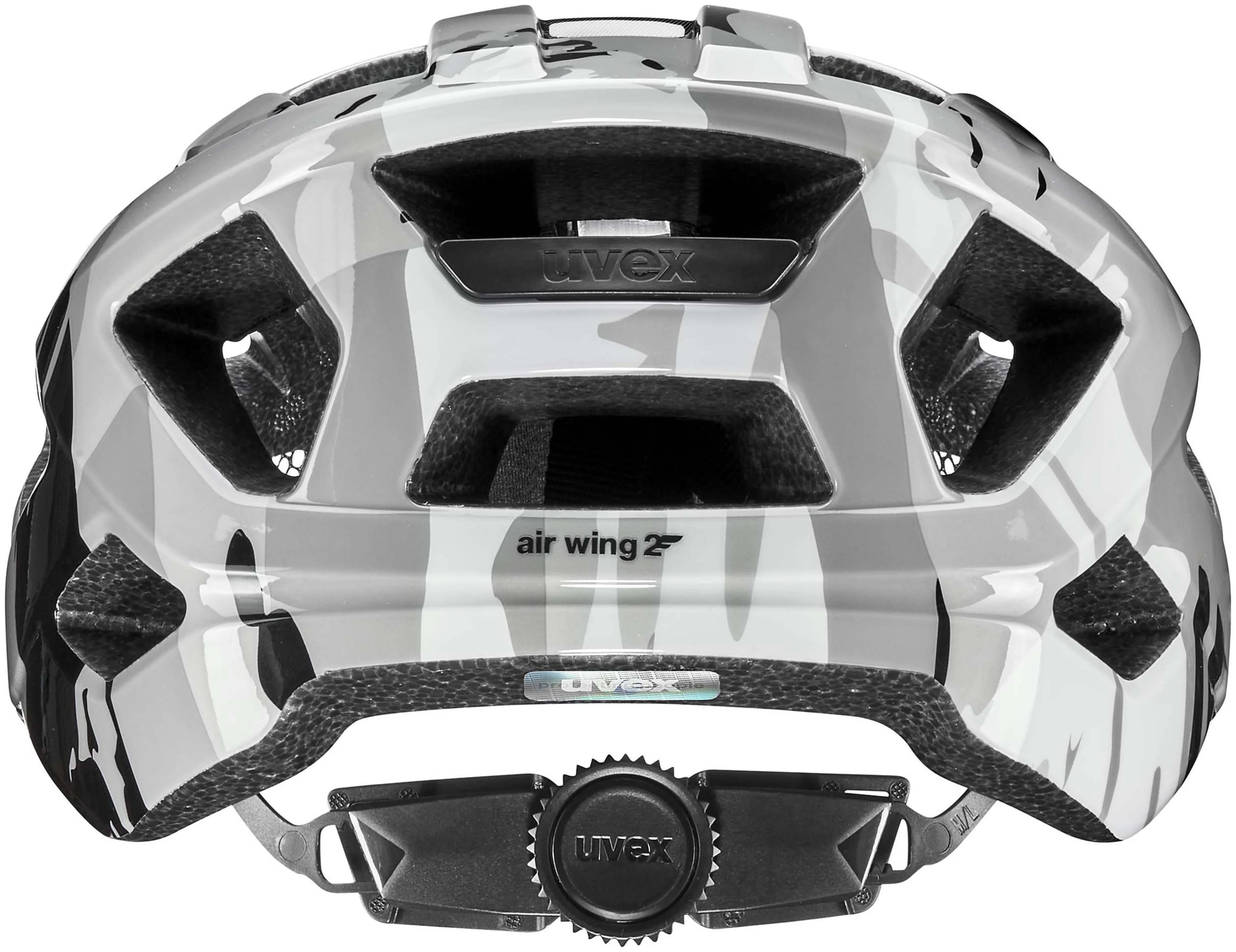 uvex Air Wing 2 Kinderhelm Warm Grey-Black - Image 3