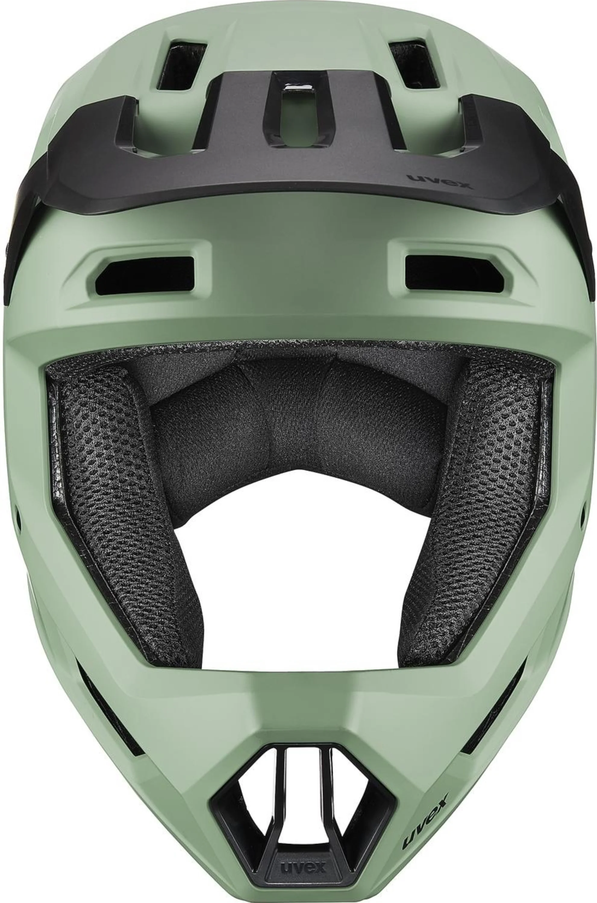 uvex Ravage Fullface Helm Moss Green-Black Matt - Image 2