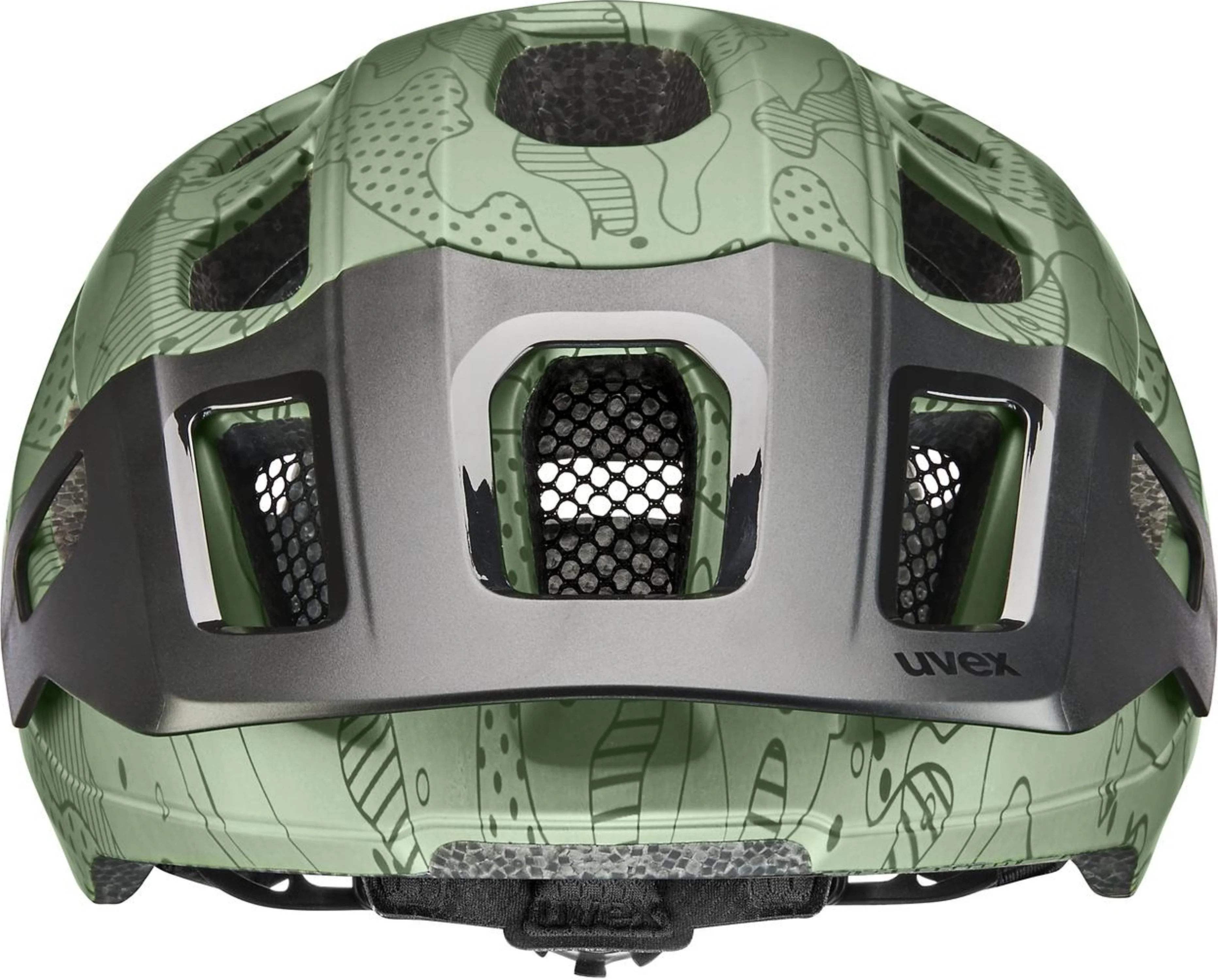 uvex React Jr. Kinderhelm Moss Green Altimeter Matt - Image 2