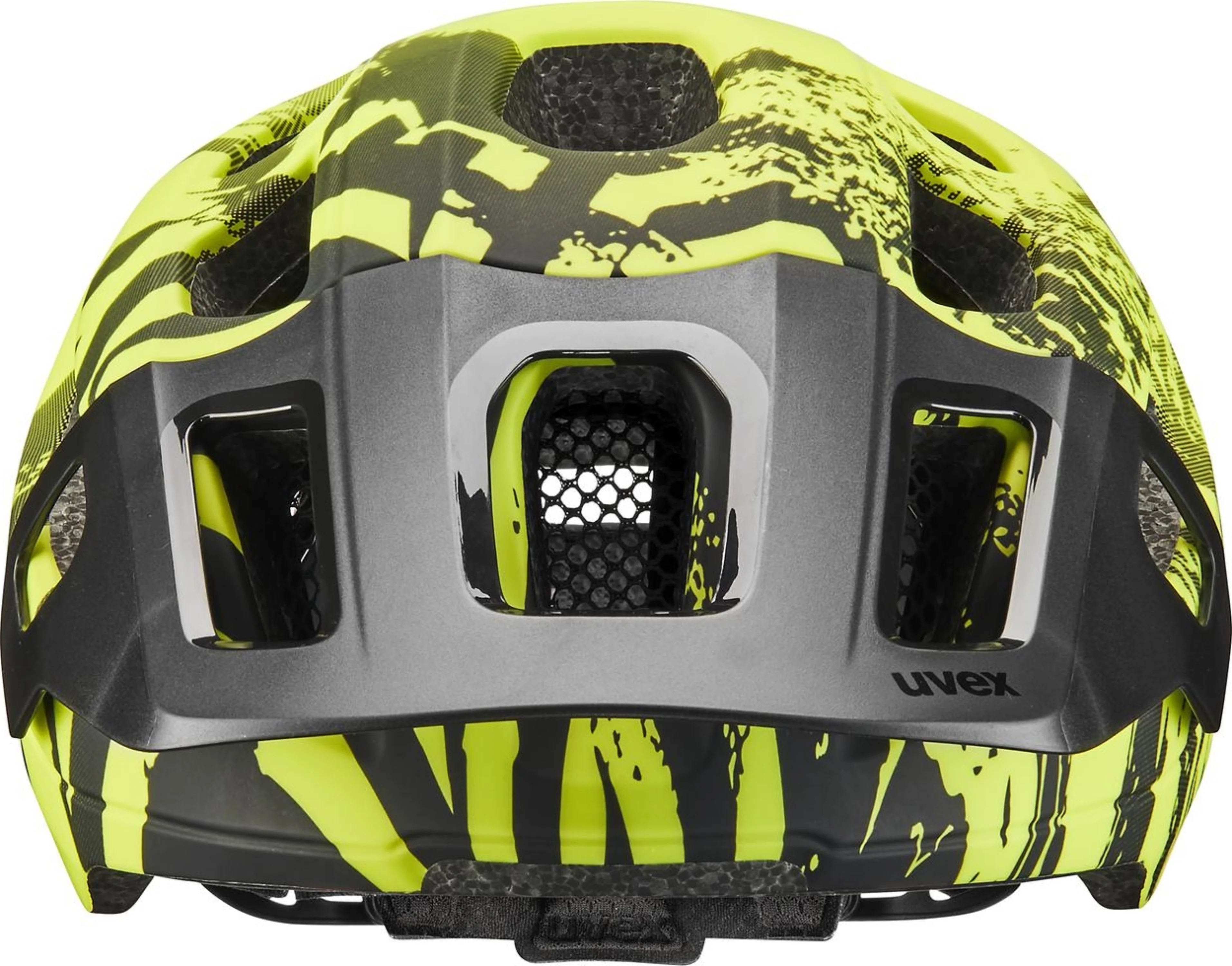 uvex React Jr. Mips Kinderhelm Lime - Black - Image 2
