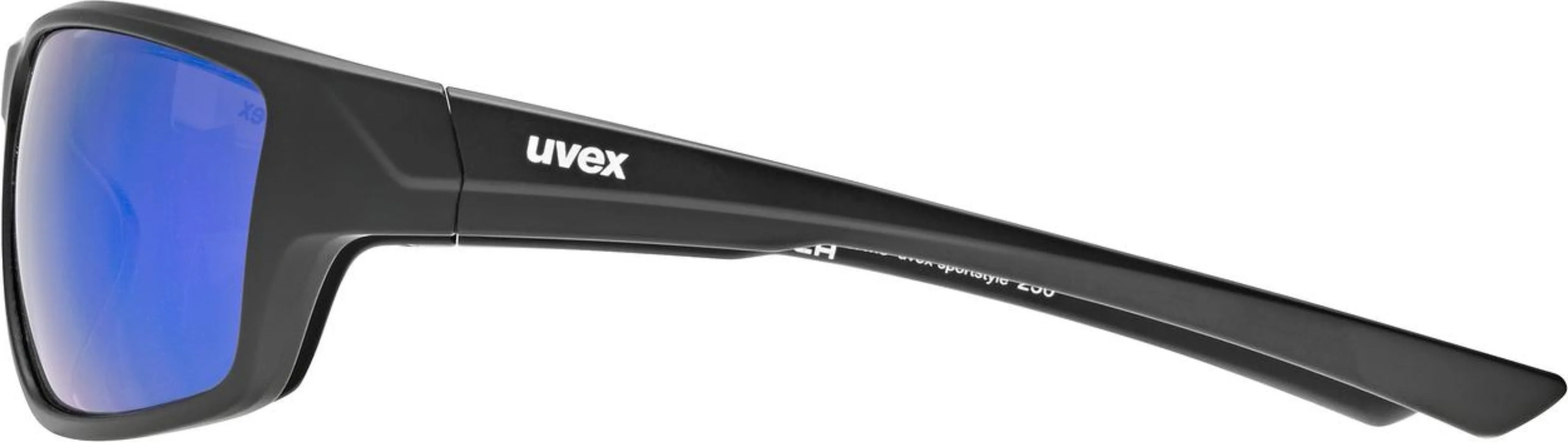 uvex Sportstyle 230 Radbrille Black Mat / Mirror Green - Image 3