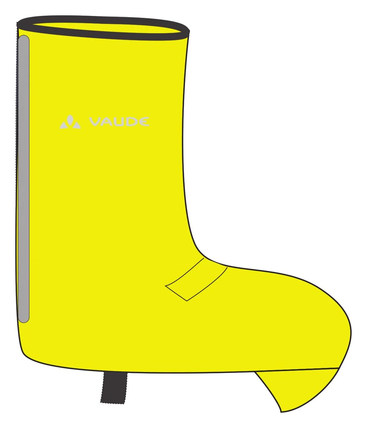 VAUDE Bike Gamaschen short gelb - Image 4