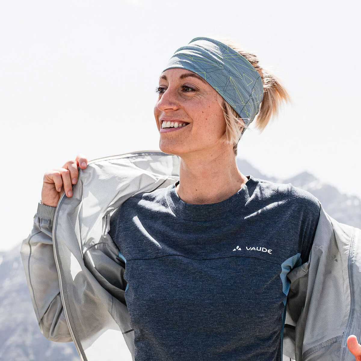 VAUDE Cassons Headband black/oat - Image 2