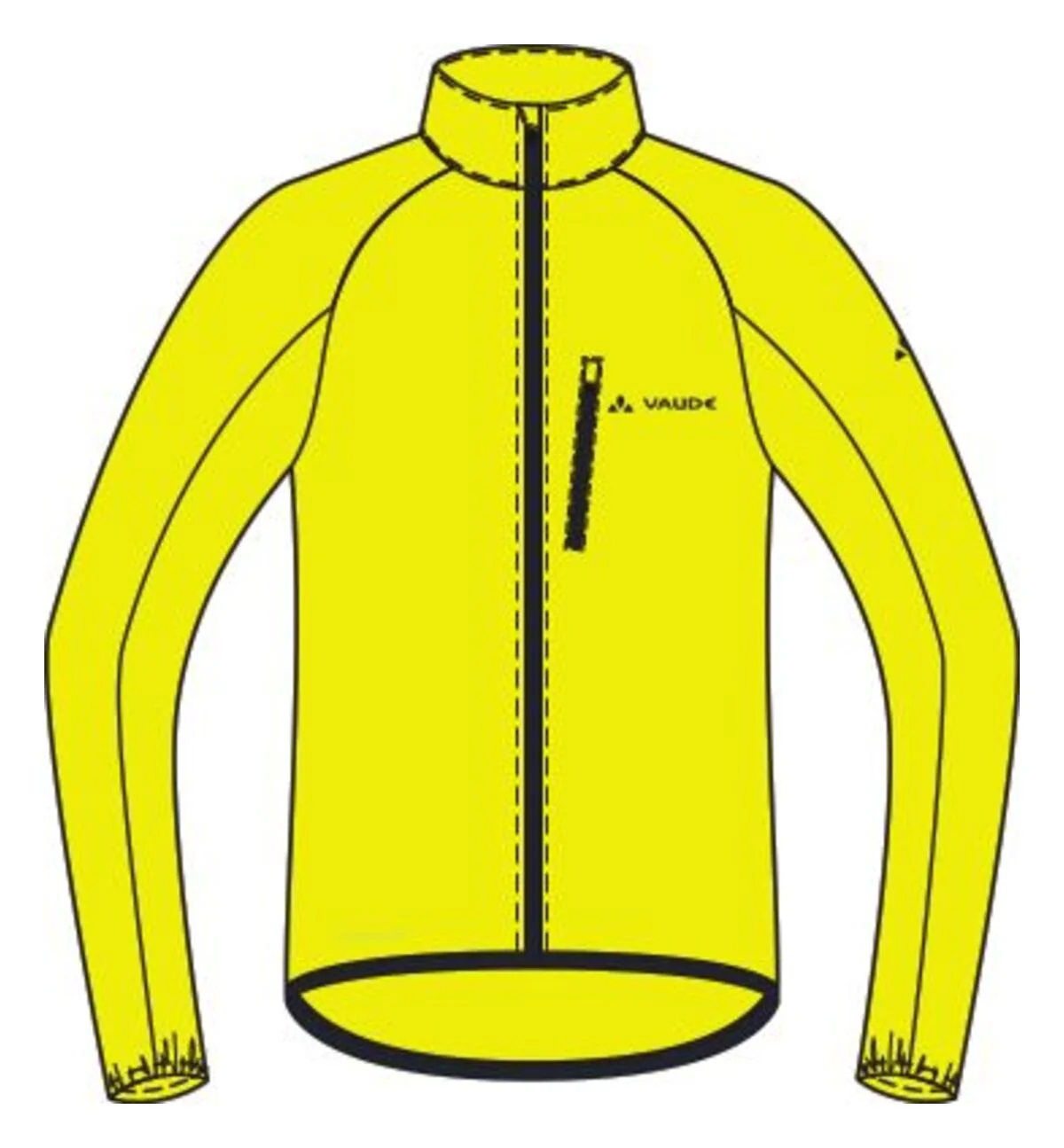 VAUDE Drop Jacket III Herren gelb - Image 6