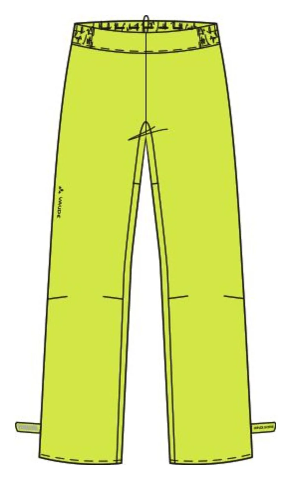 VAUDE Drop Pants II Damen gelb - Image 8