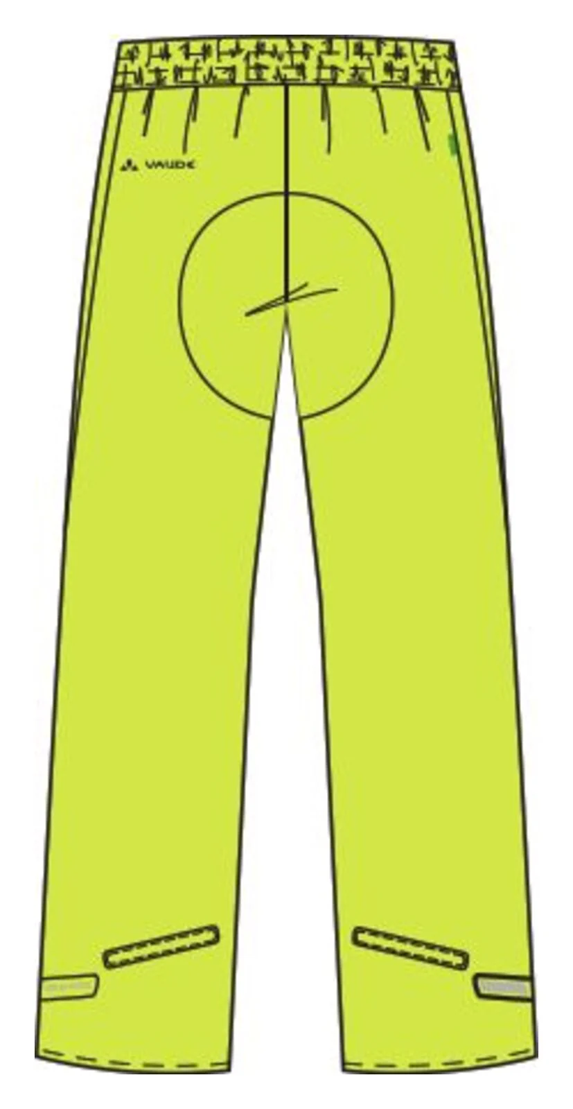 VAUDE Drop Pants II Damen gelb - Image 9