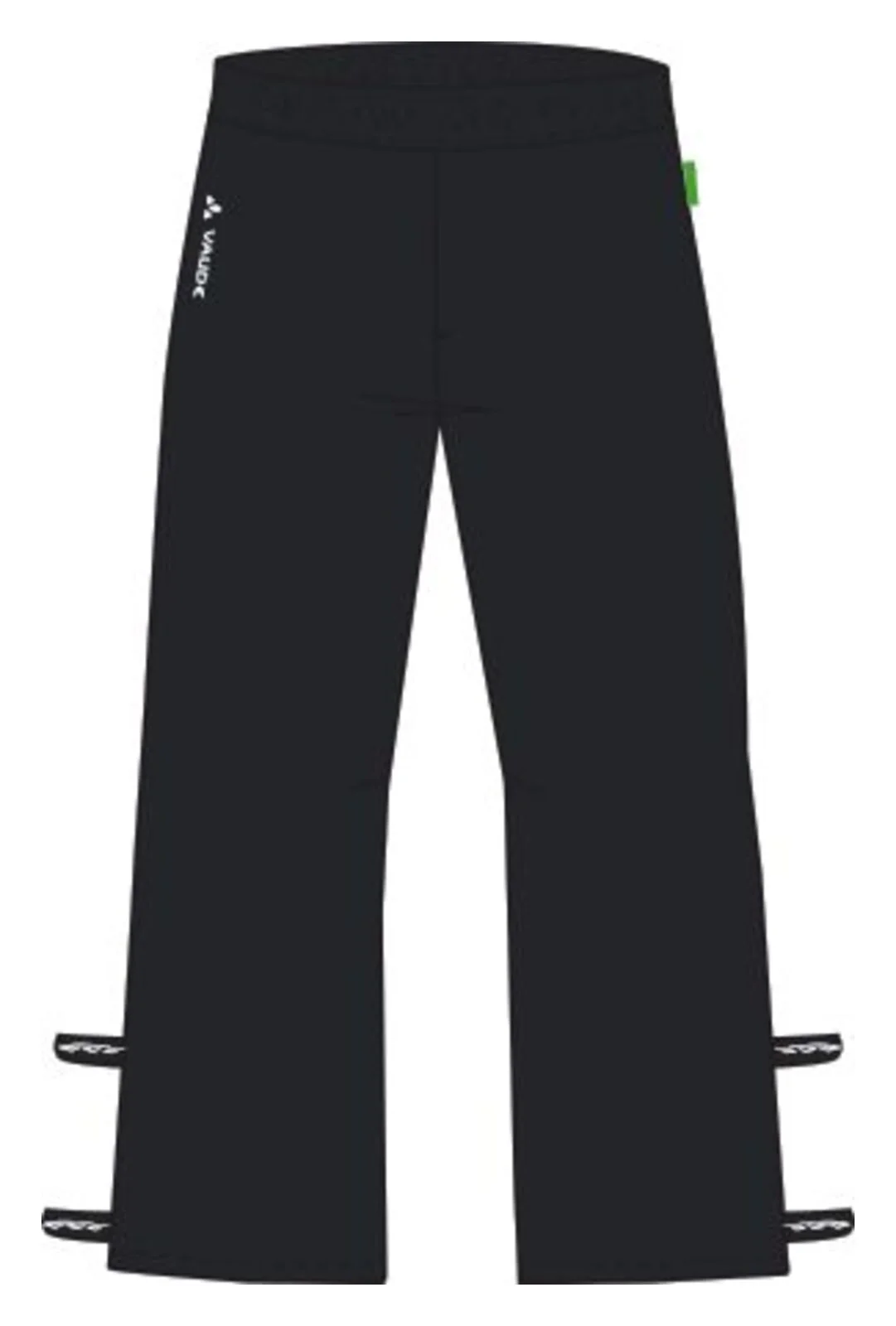 VAUDE Fluid II Full-Zip Hose Herren schwarz - Image 8