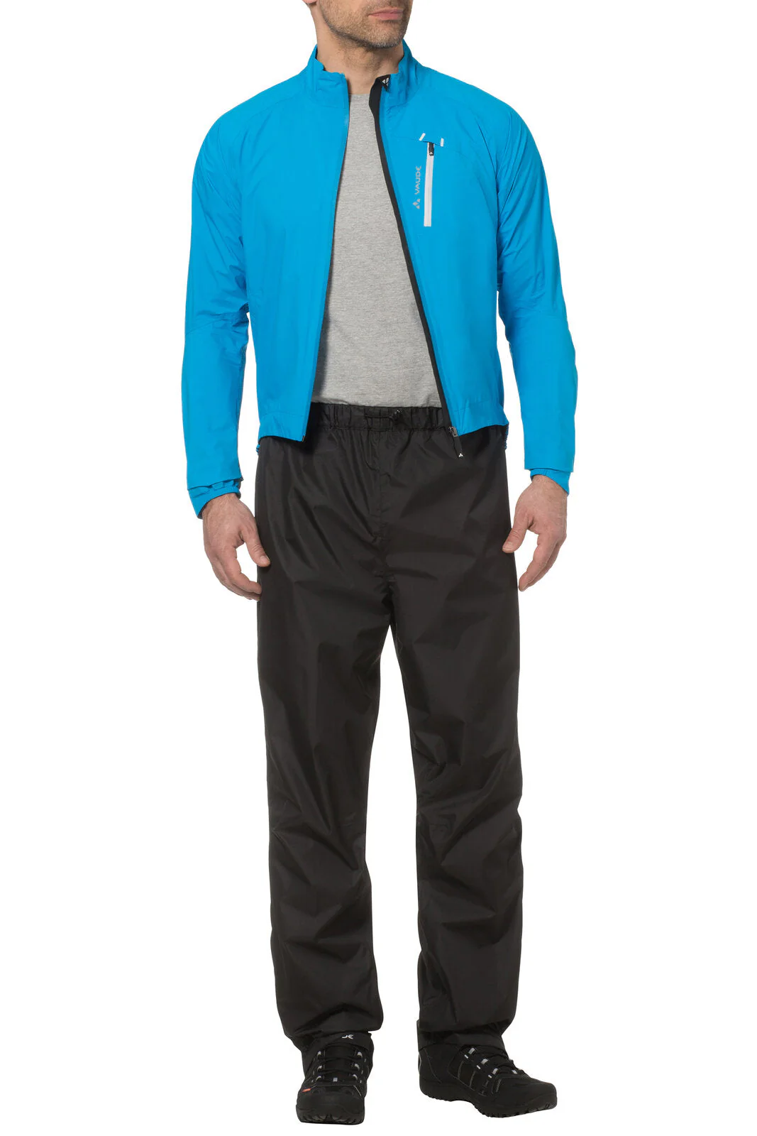 VAUDE Fluid II Regenhose Herren schwarz - Image 6