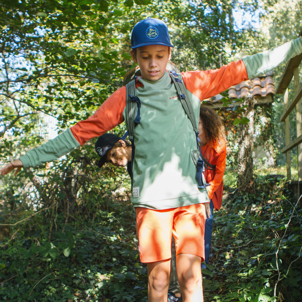 VAUDE Kids Qimsa Stretch Shorts blau - Image 4