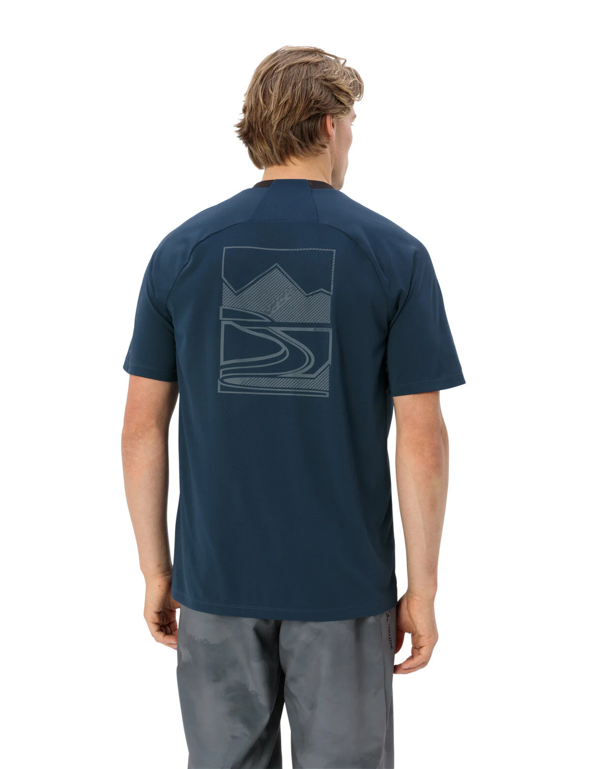 VAUDE Loamer Shirt Herren blau - Image 4