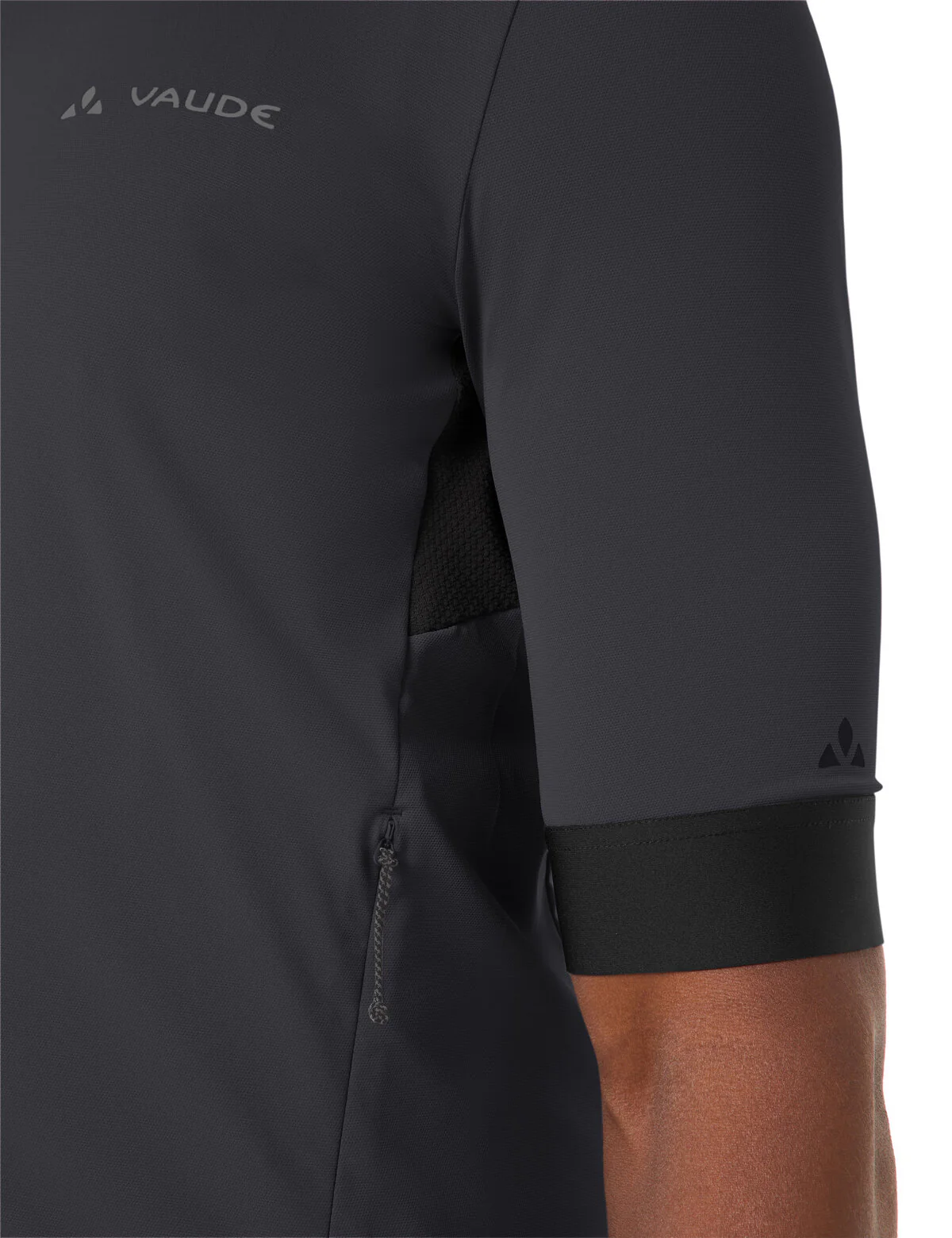 VAUDE Men's Kuro FZ Tricot II black/black - Image 5