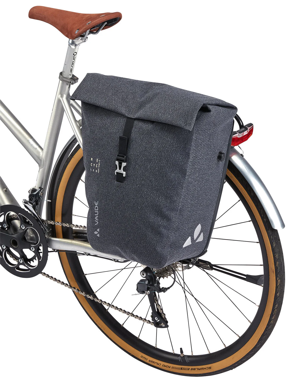 VAUDE ReCycle Pro Single Fahrradtasche schwarz - Image 4