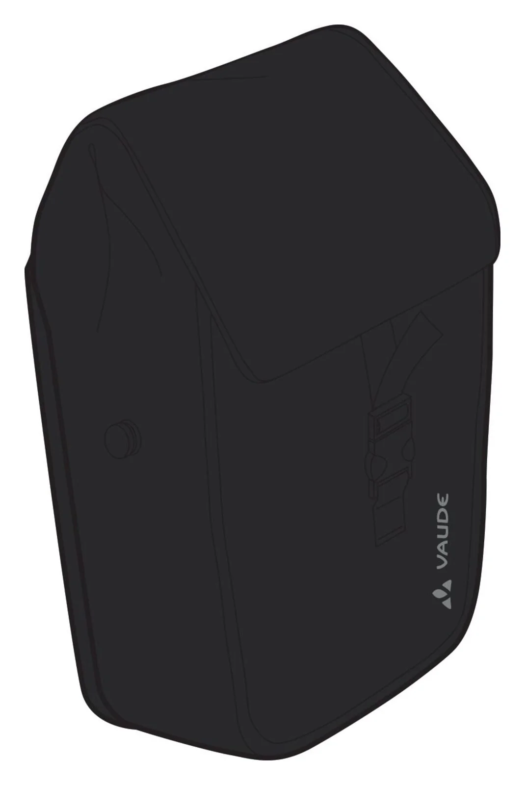 VAUDE ReCycle Pro Single Fahrradtasche schwarz - Image 7