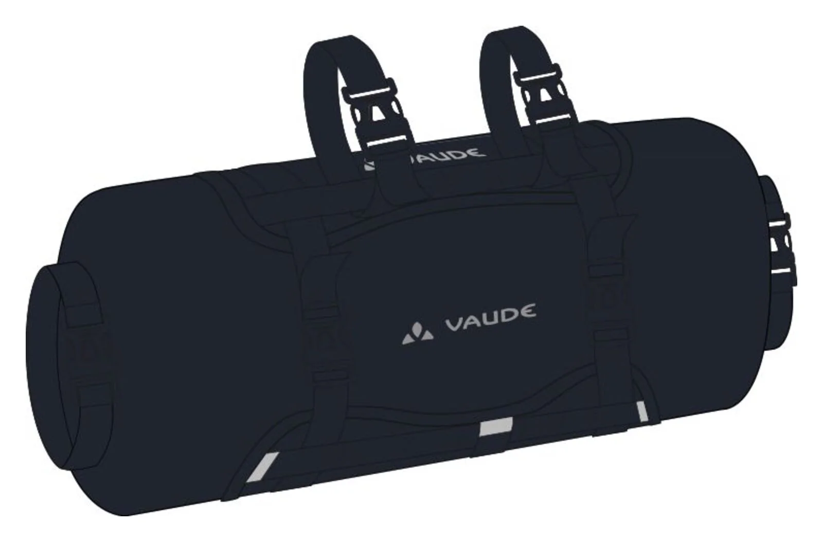 VAUDE Trailfront II Lenkertasche schwarz - Image 6