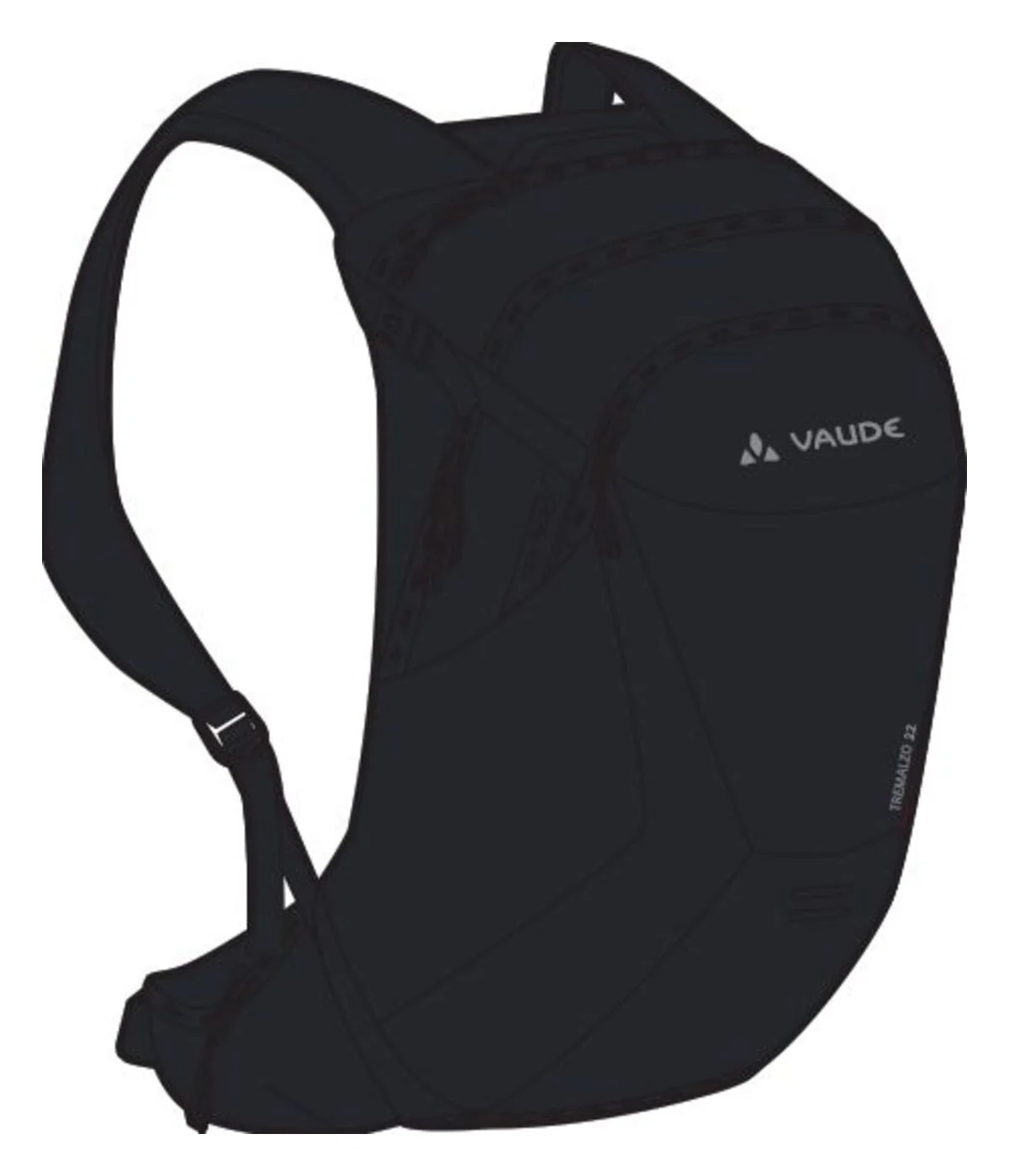 VAUDE Tremalzo 22 Rucksack schwarz - Image 9