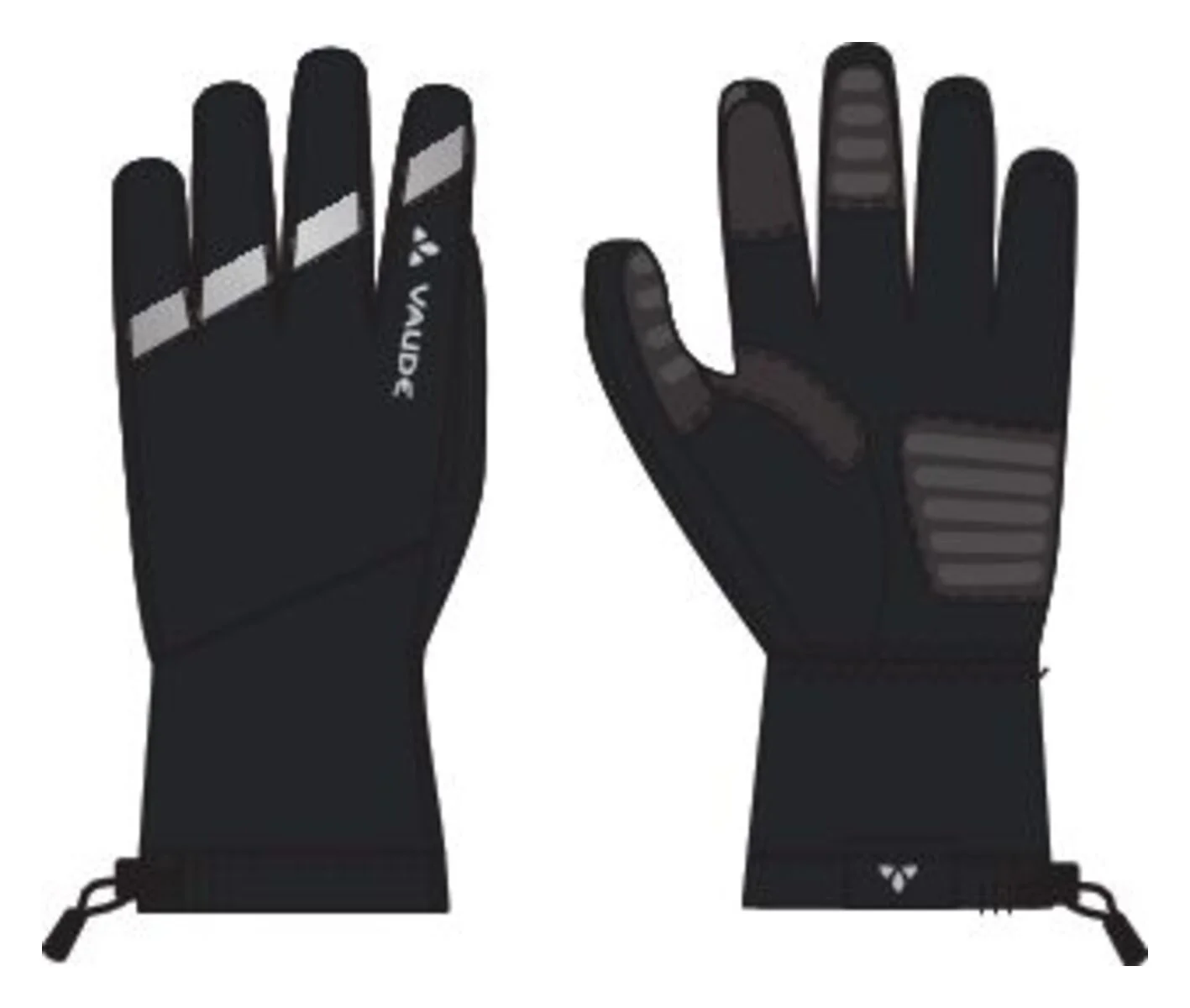 VAUDE Tura Gloves II schwarz - Image 2