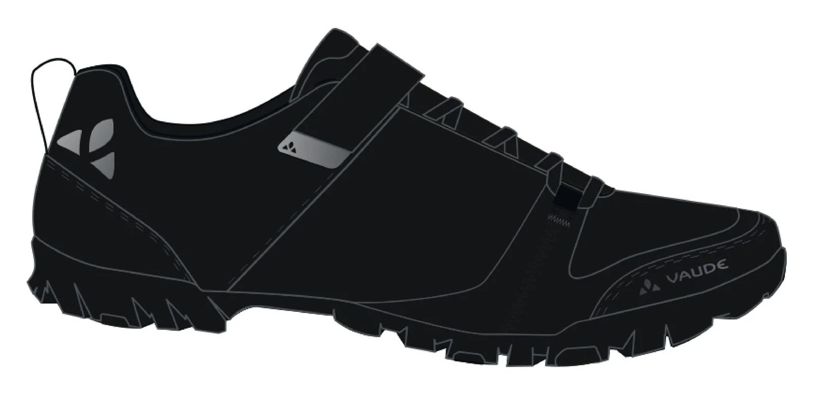 VAUDE TVL Pavei II Fahrradschuhe Herren schwarz - Image 10