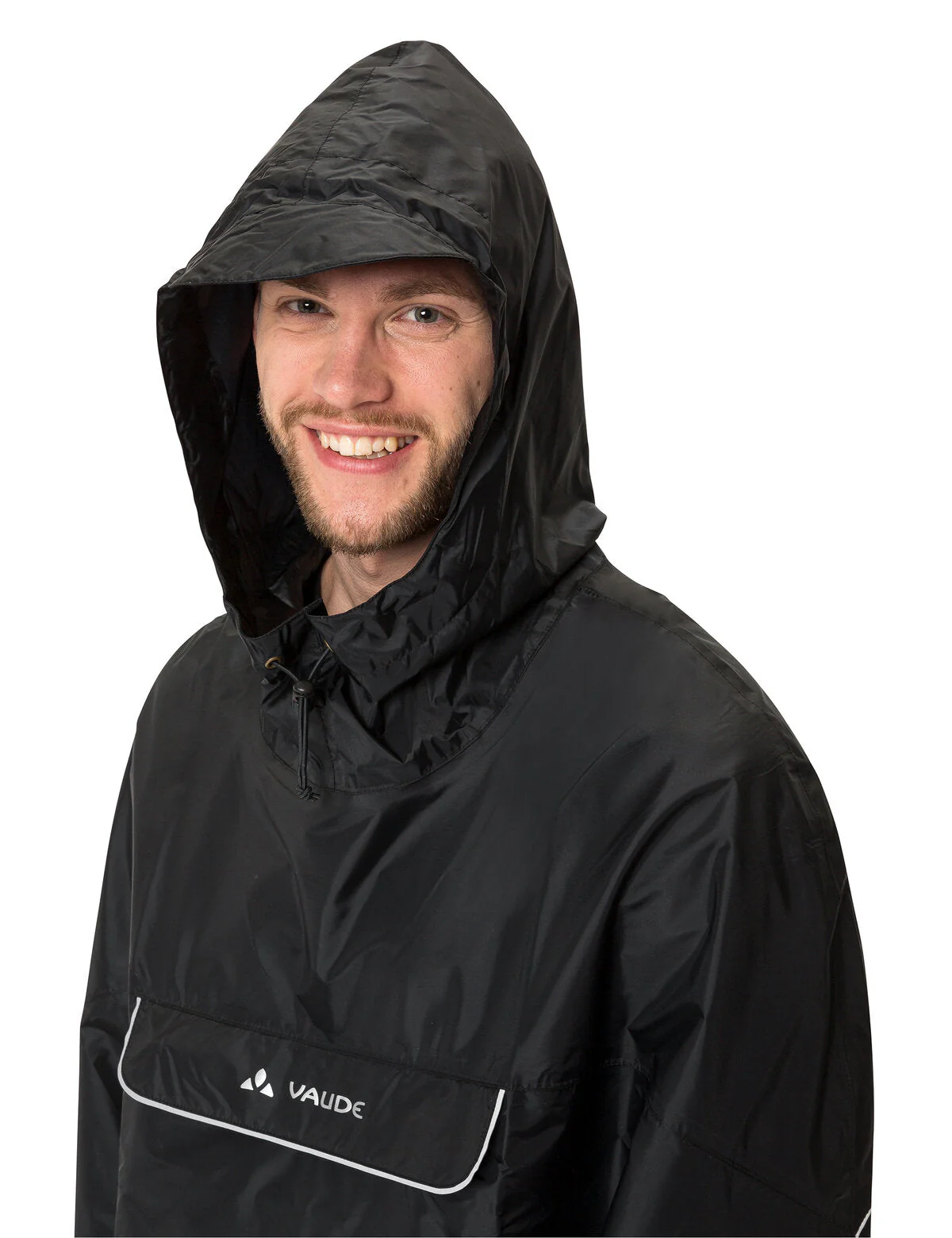 VAUDE Valdipino Poncho schwarz - Image 5