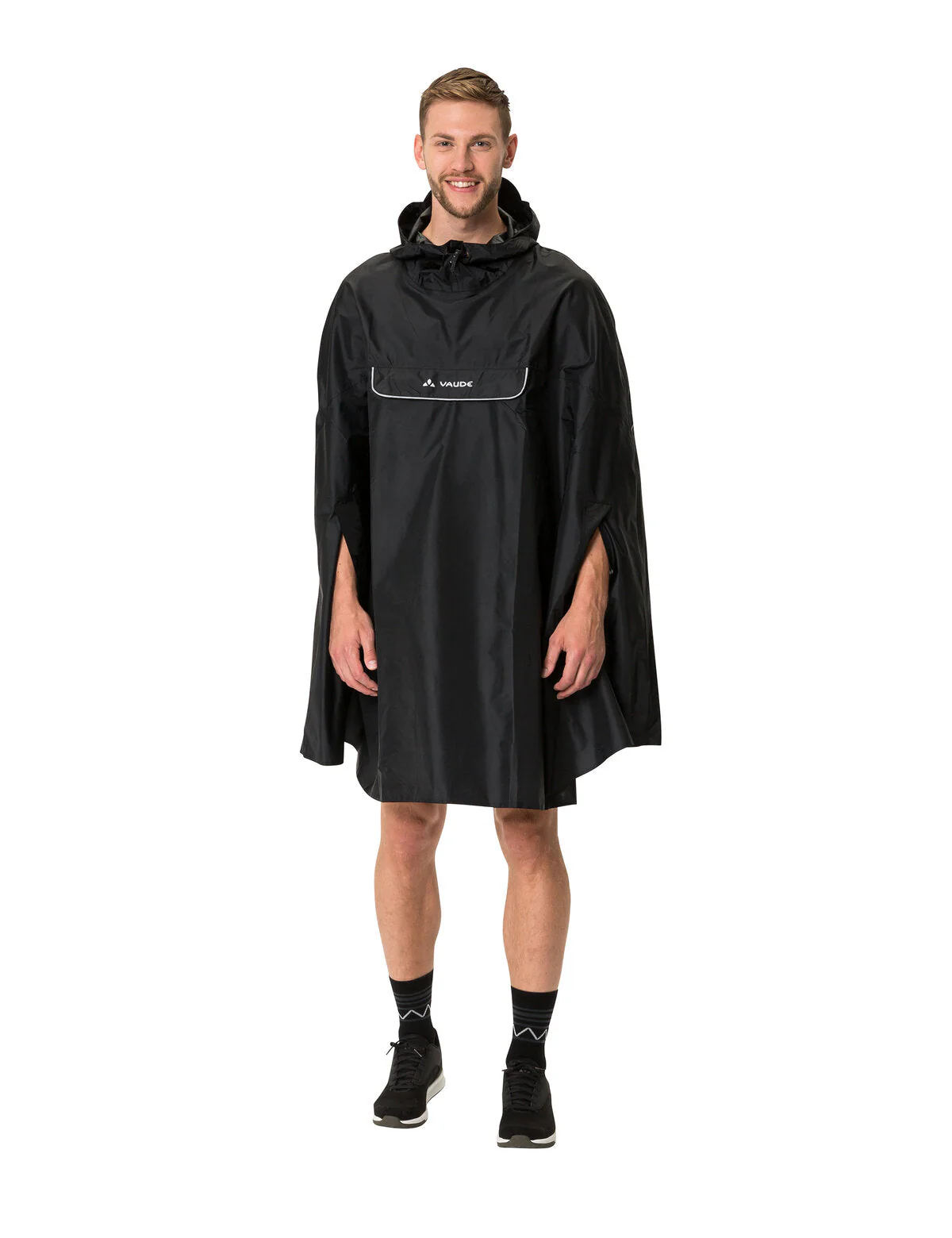 VAUDE Valdipino Poncho schwarz - Image 7